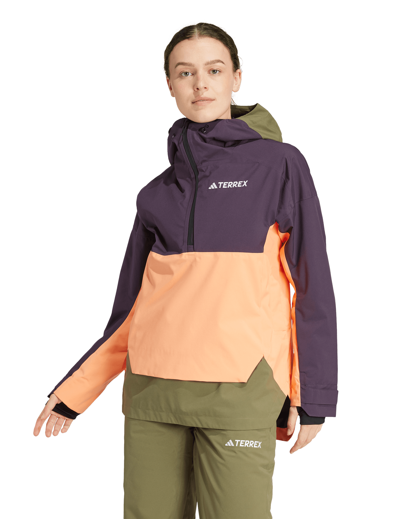 Xperior 2L Anorak W Aurbla/Olistr/Ambtin