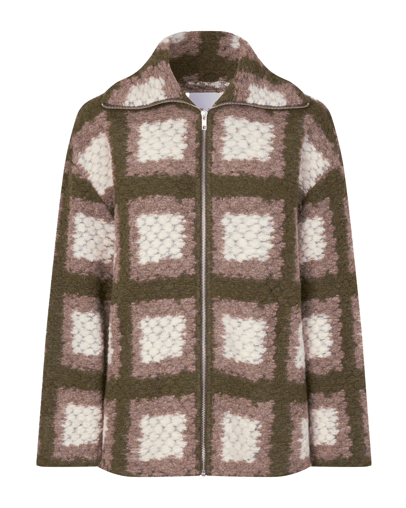 Tess Overshirt Full Zip 14470 W Abbey Stone Square