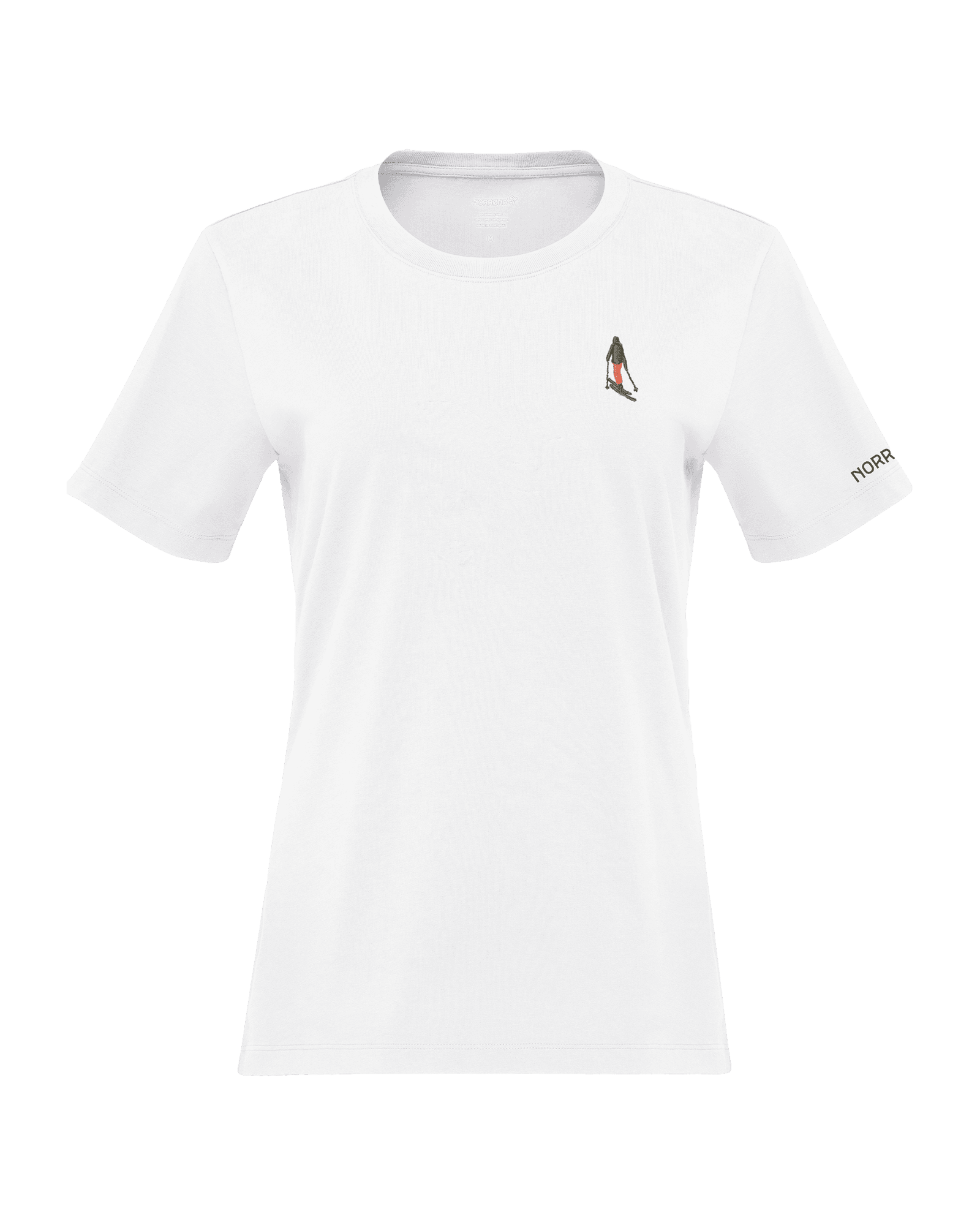 /29 Cotton Activity Embroidery T-Shirt W Pure White