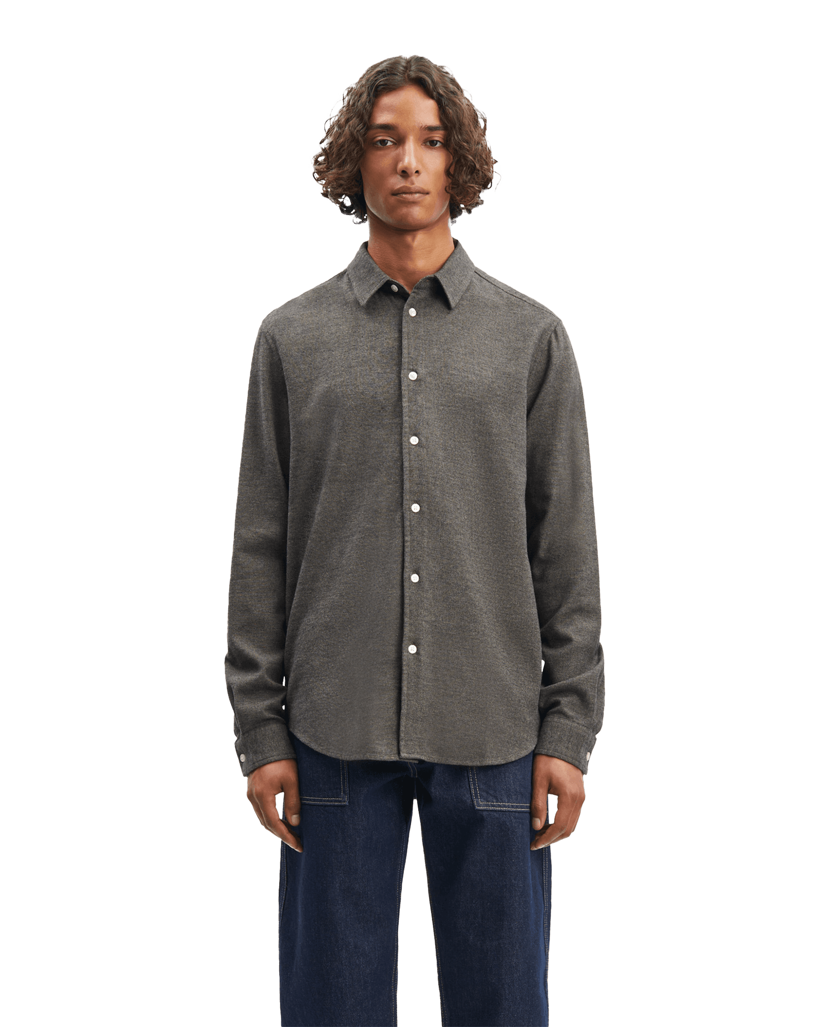 Liam NX Shirt 14039 M Major Brown Mel.