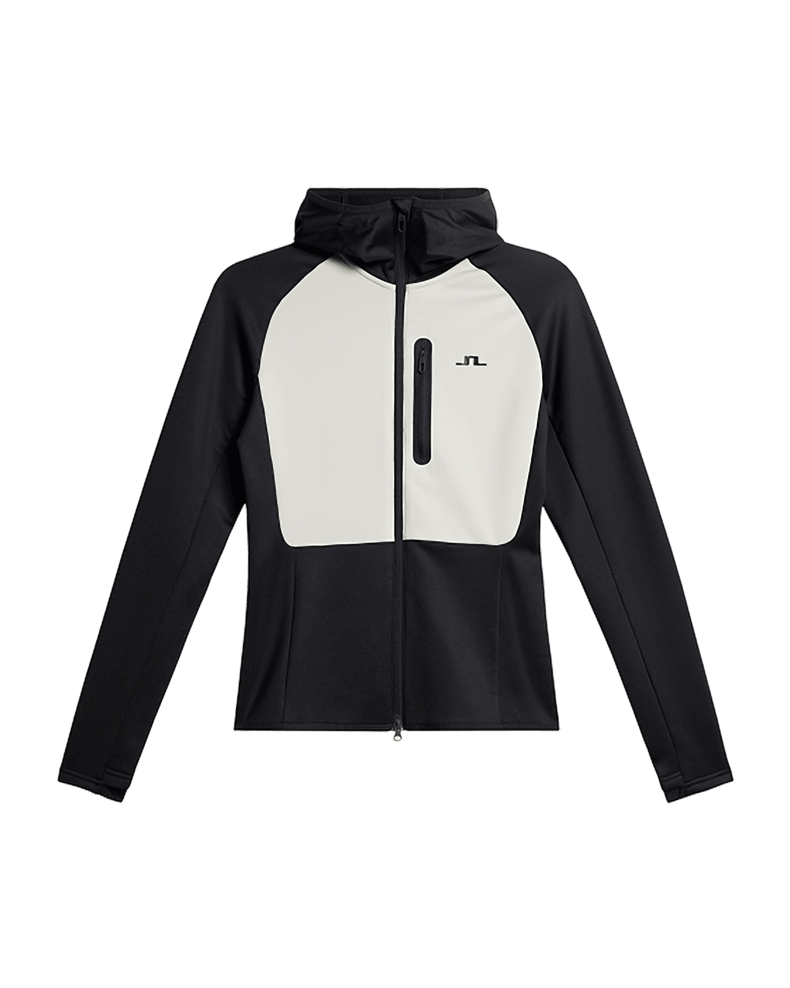 Elana Full Zip Hood W Moonbeam