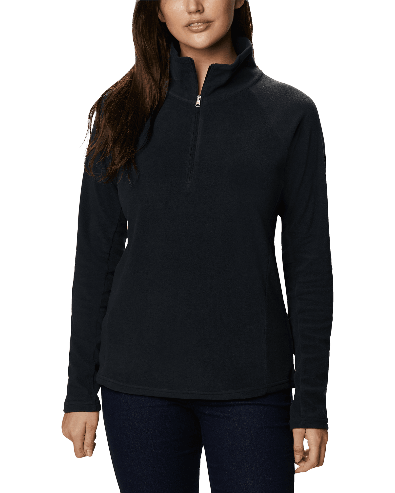 Glacial™ IV 1/2 Zip W Black