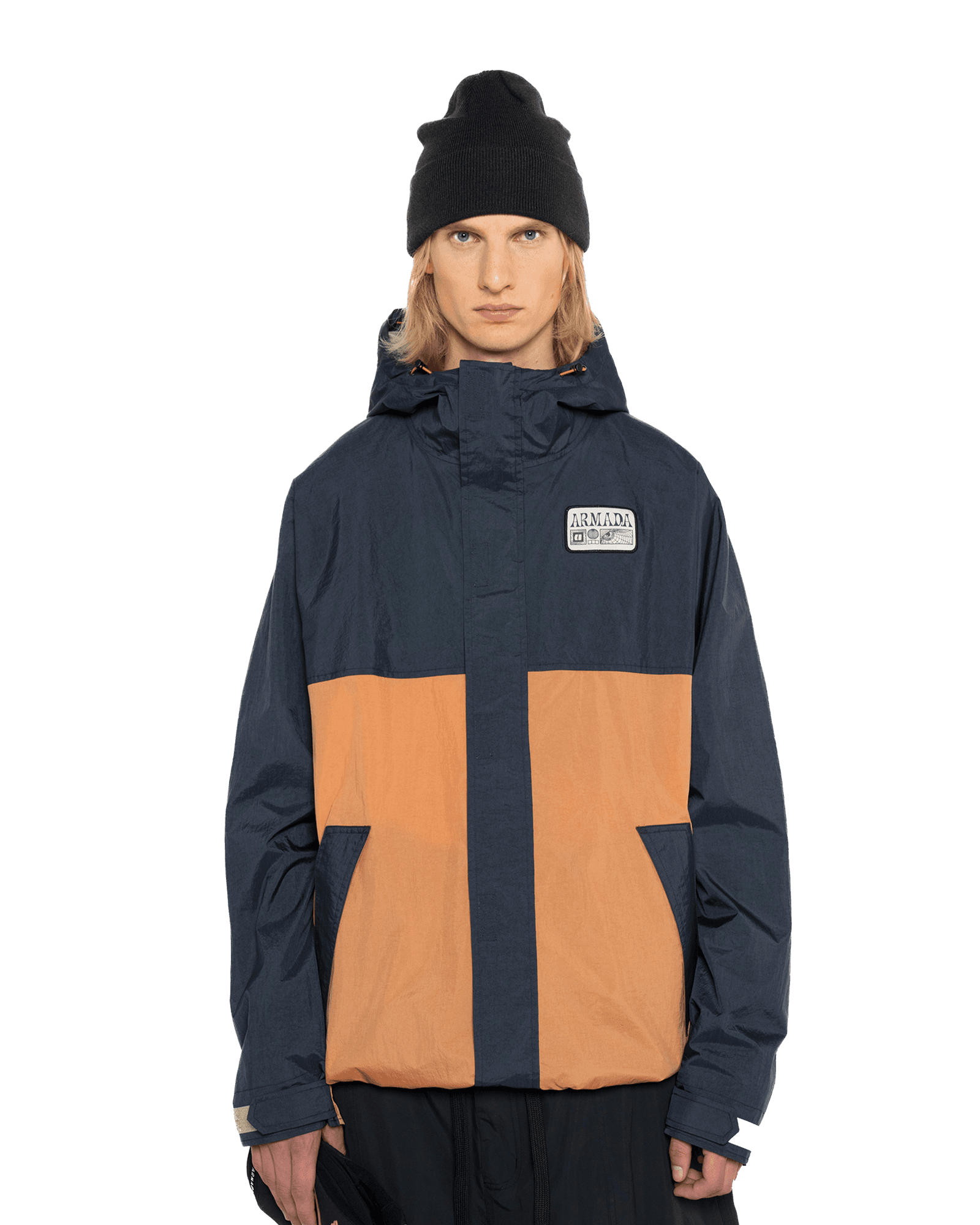 Murph Windbreaker Indigo/Sienna