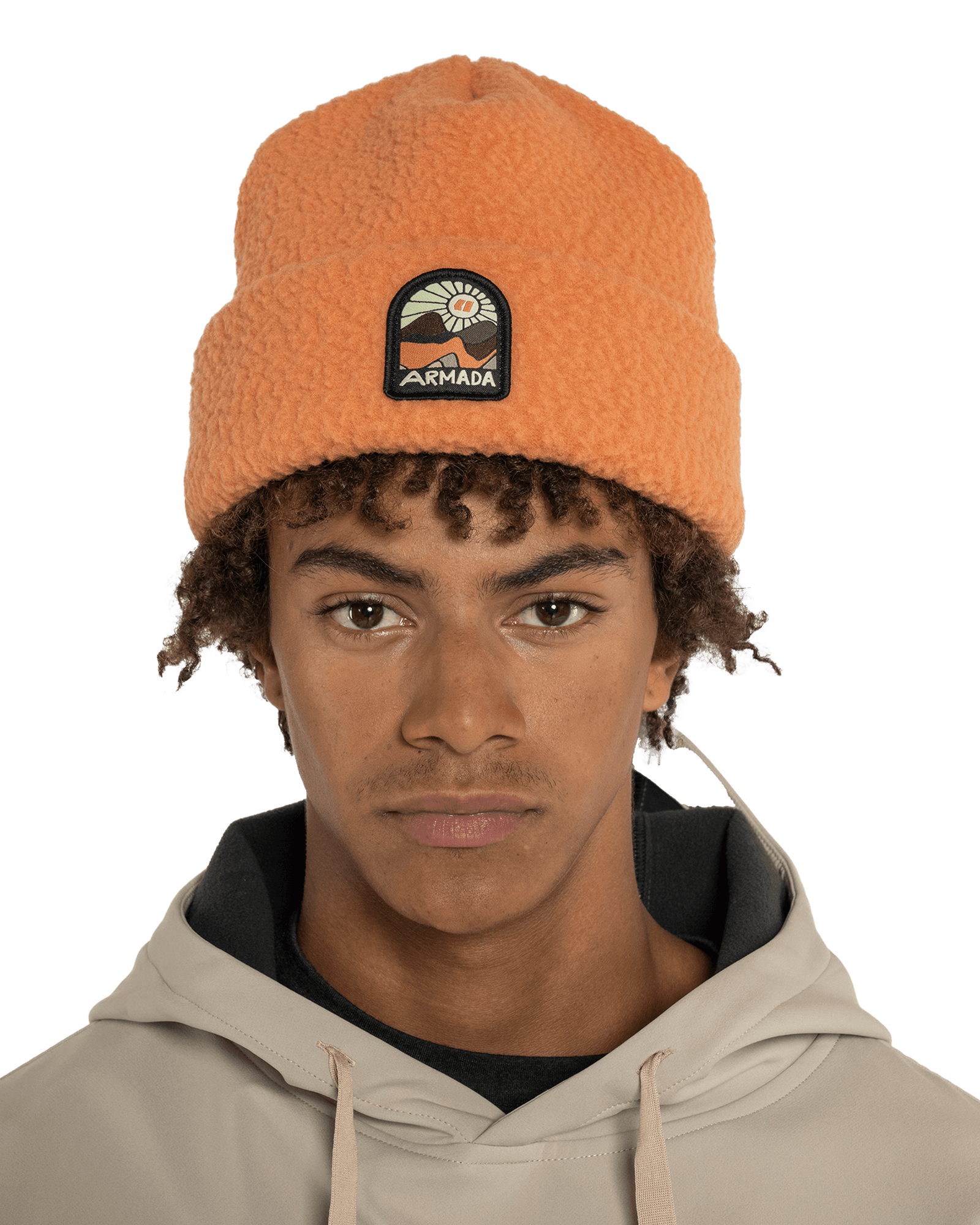 McCole Hi-Pile Fleece Beanie Sienna