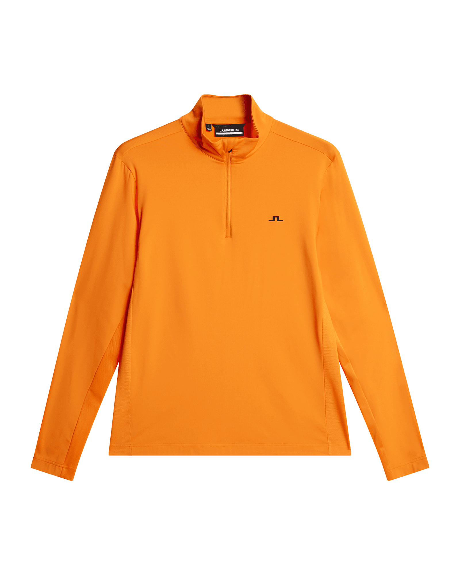 Luke Quarter Zip Mid Layer M Persimmon Orange