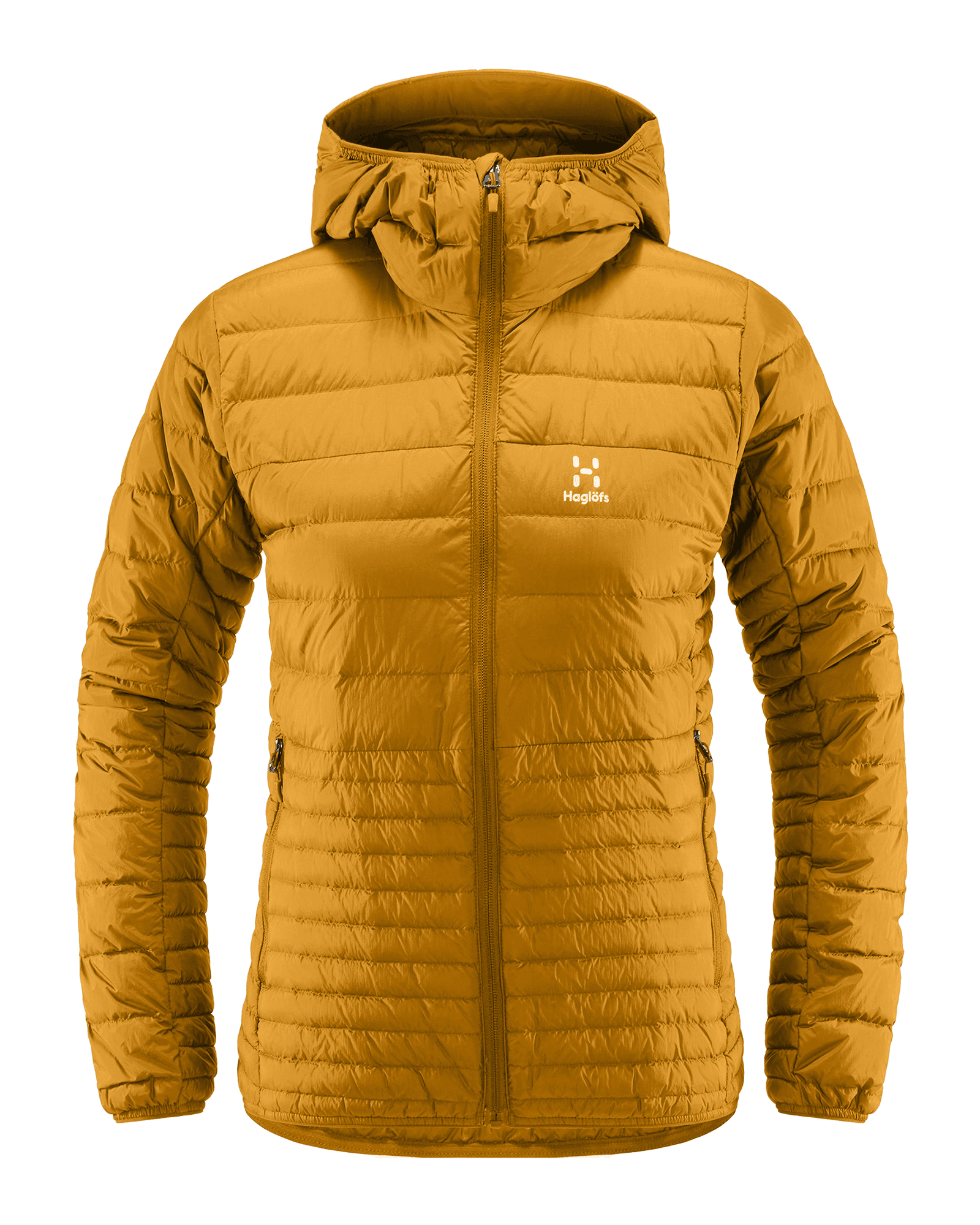 Micro Nordic Down Hood W Autumn Leaves