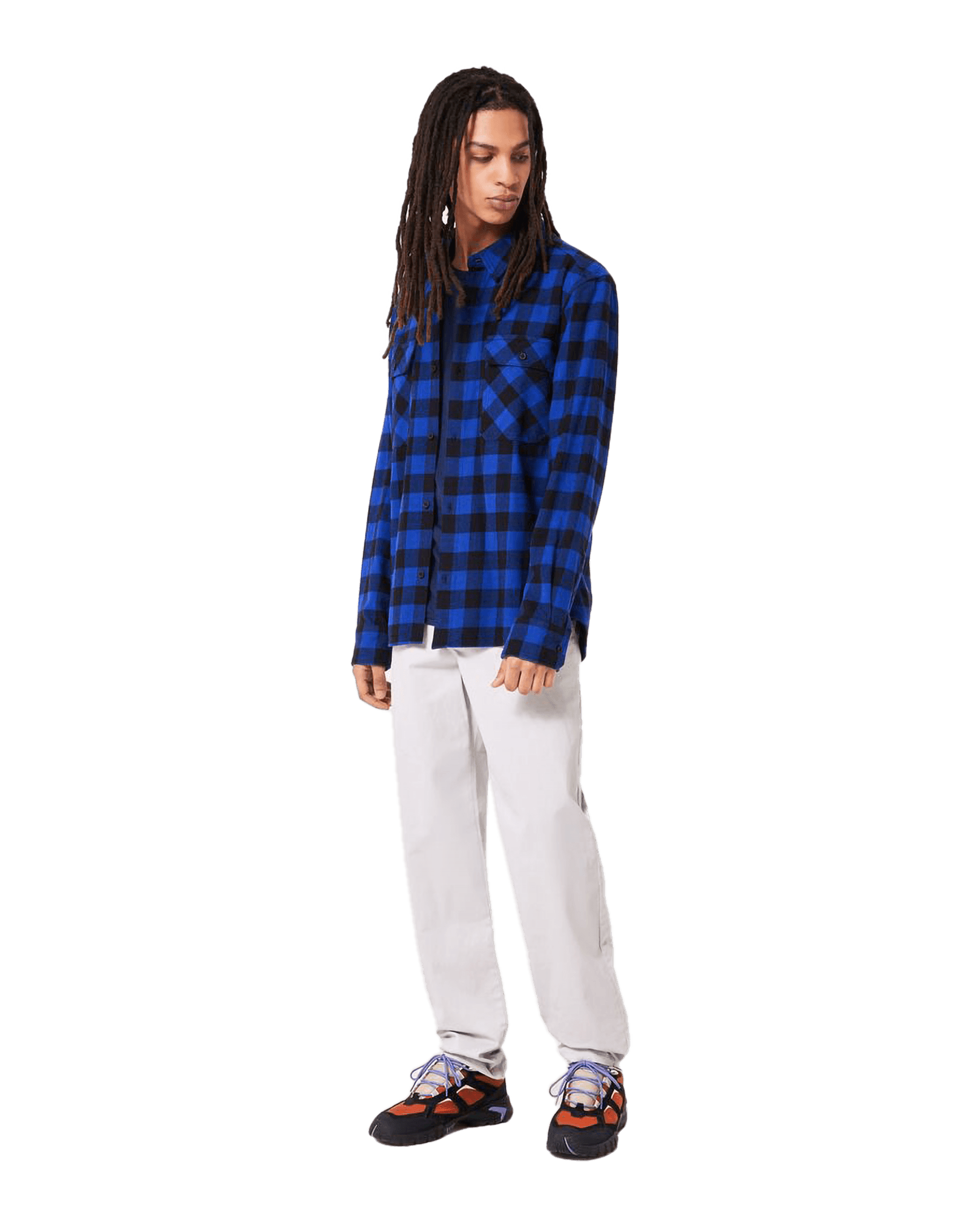 Blue/Black Check