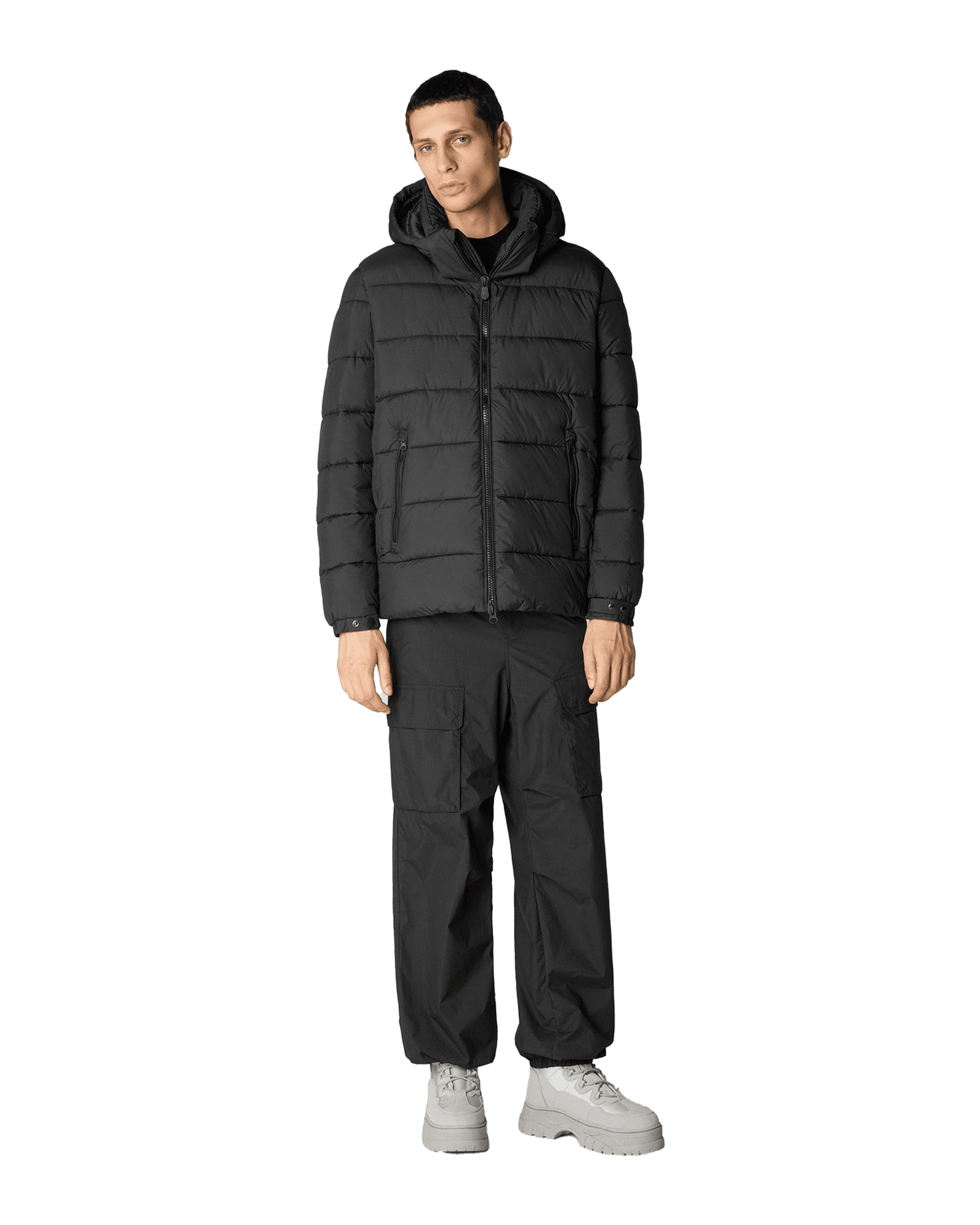 Boris Hooded Jacket D35560 M Black