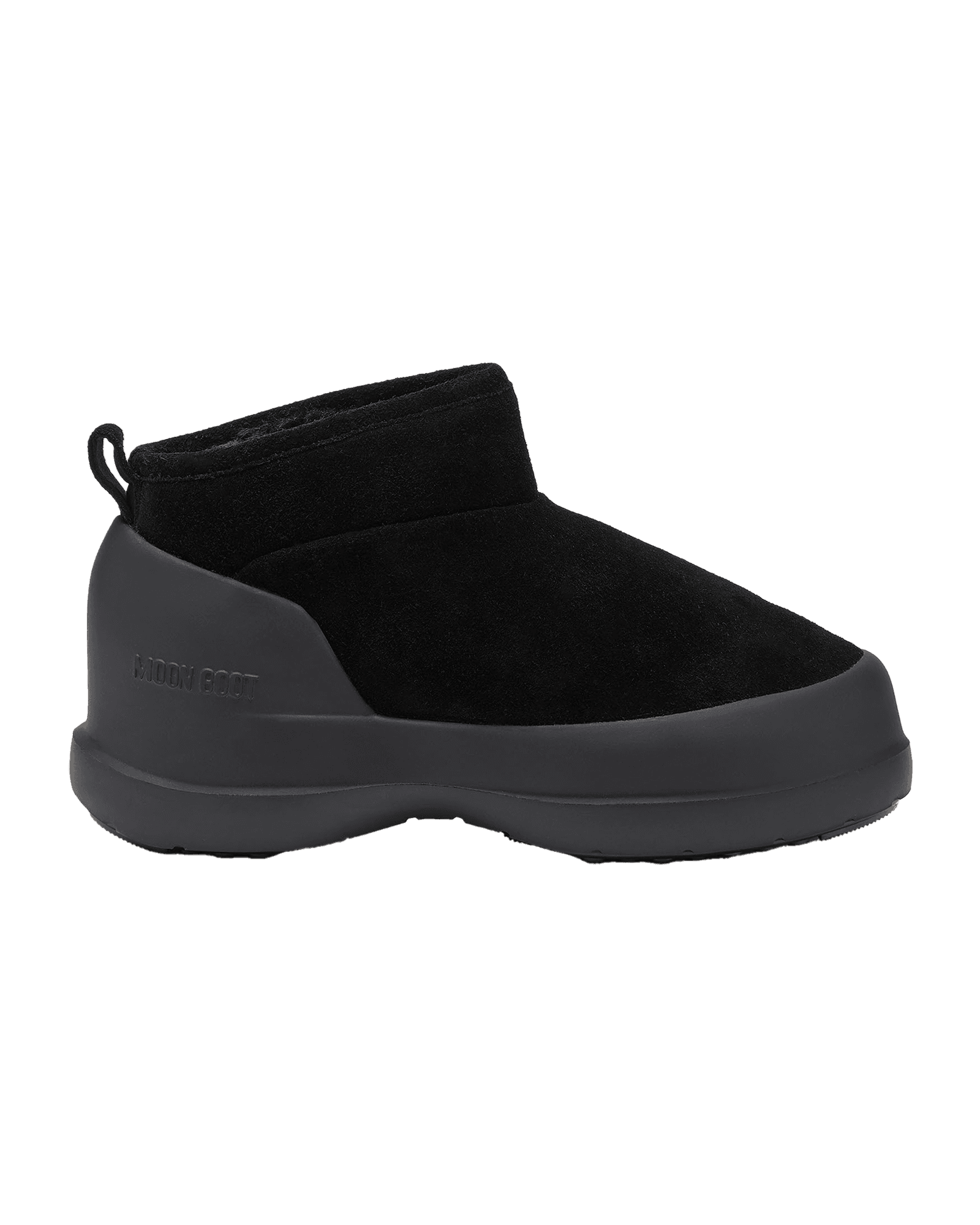 Luna Low Boot Suede Black