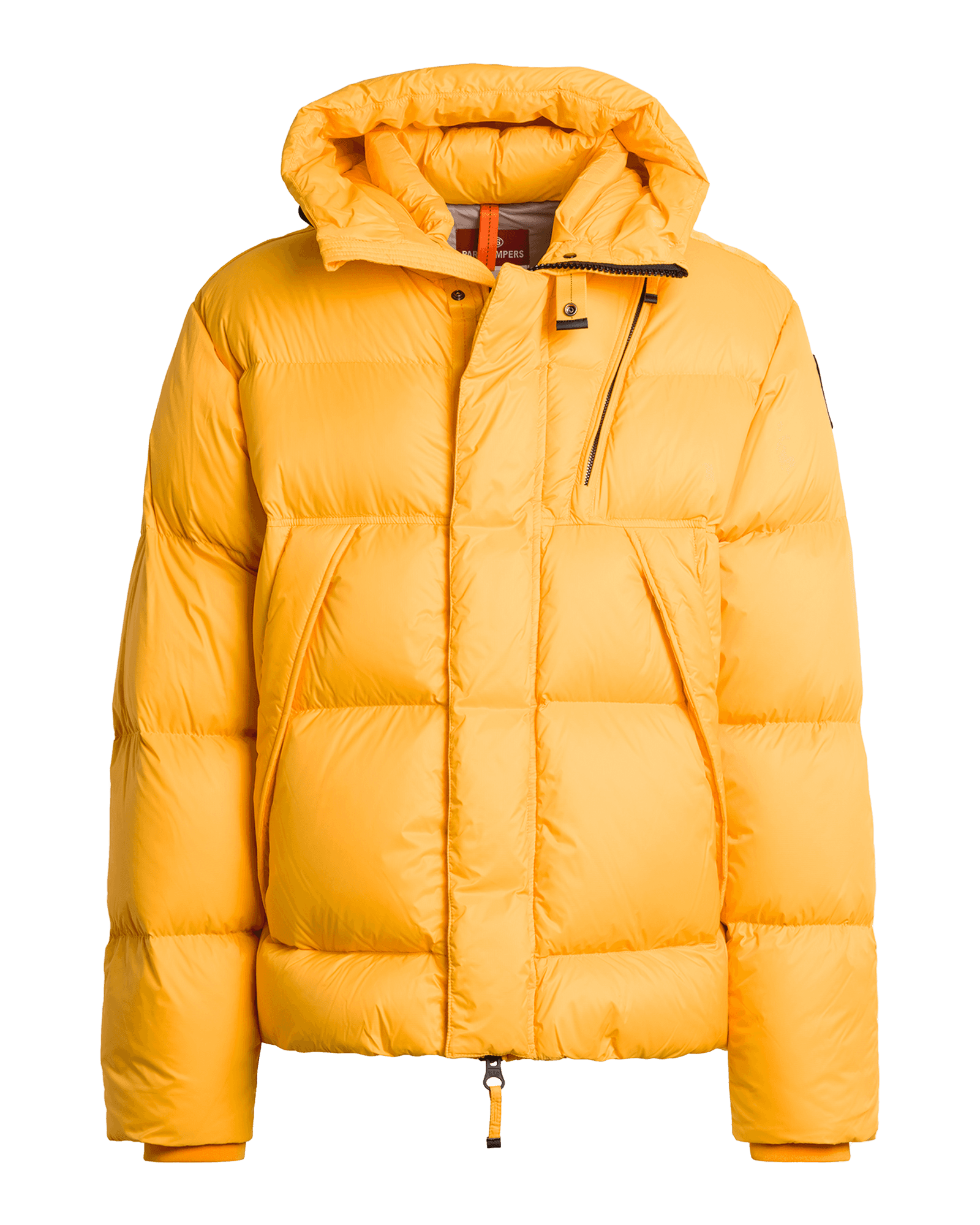 Cloud Hooded Down Jacket M Yellow