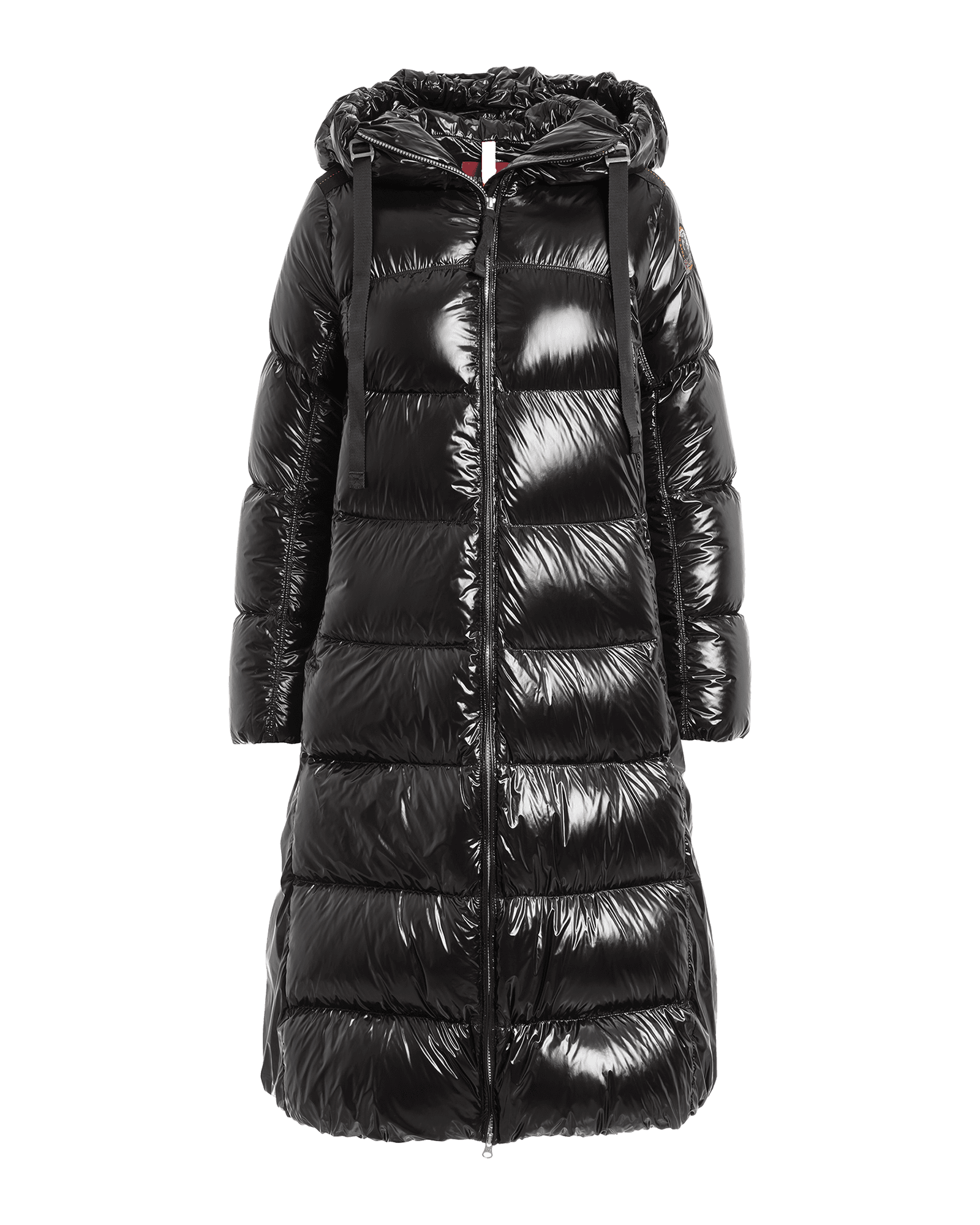 Arum Lily Hooded Down Coat W Black