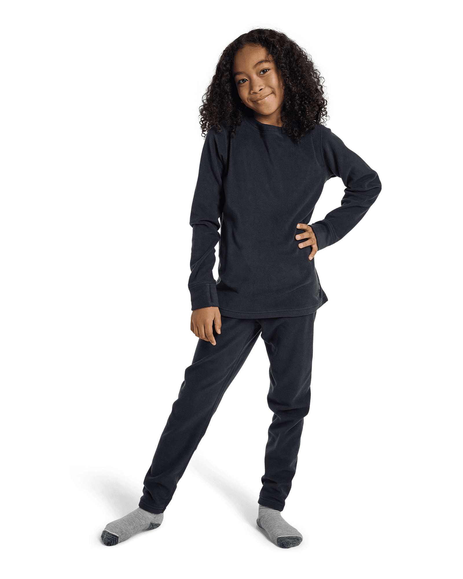 Heavyweight Fleece Set JR True Black