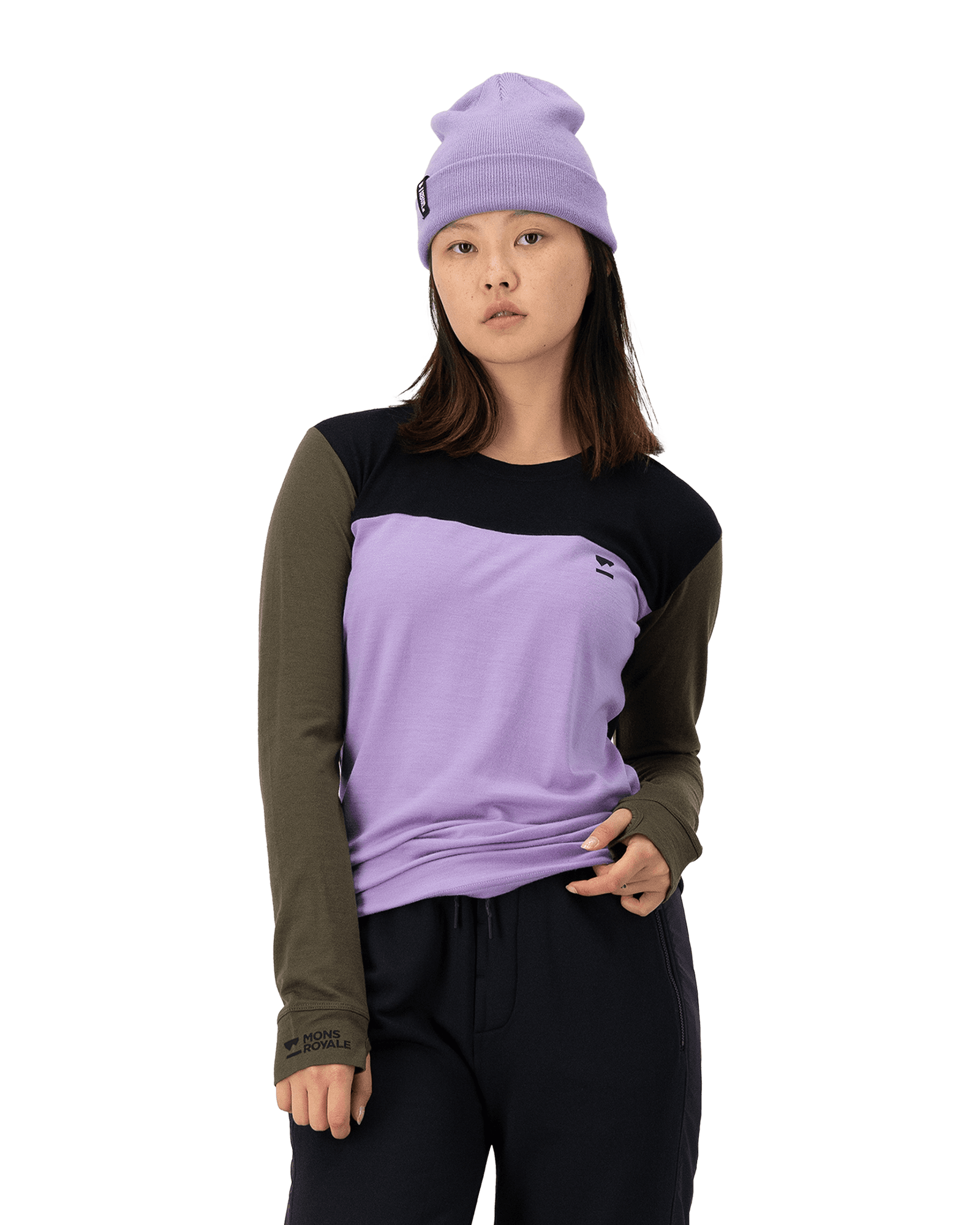 Yotei BF L/S W Lupin/Dark Olive/Black