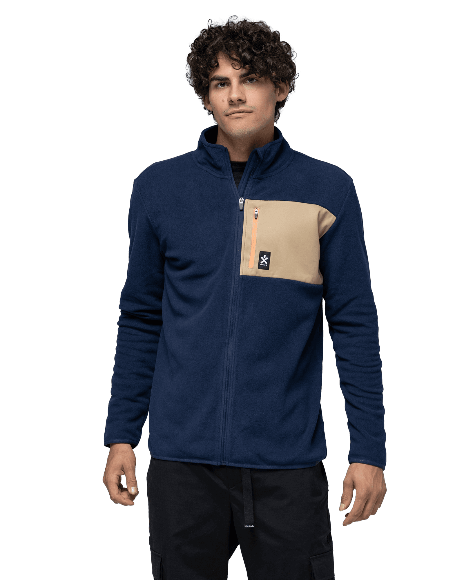 Fleece Jacket M Dark Navy