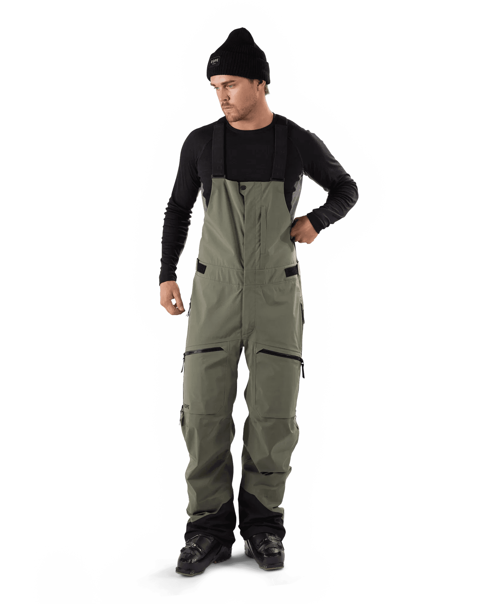 Rido Bib Shell Pant M Lichen Green