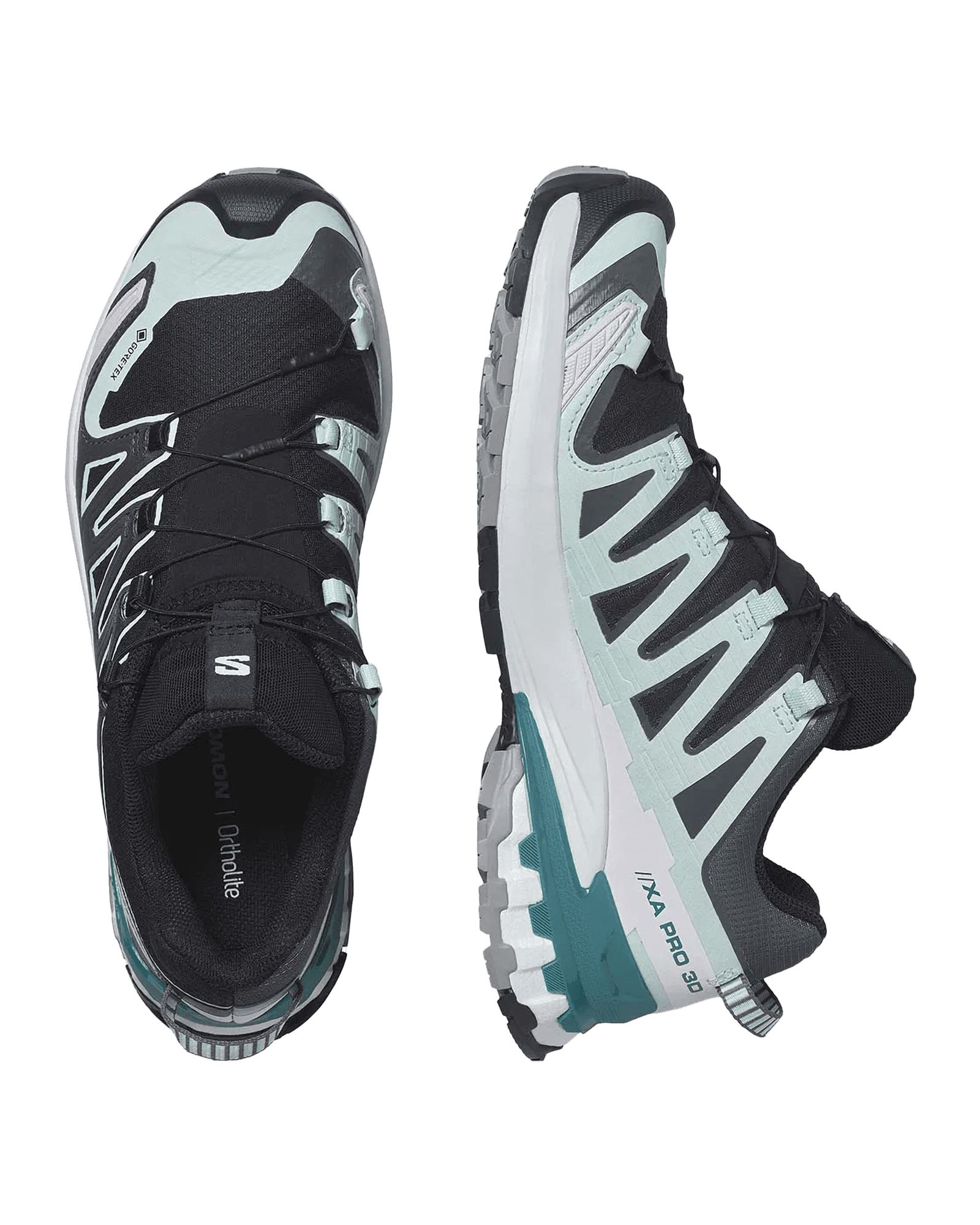 Black/Bleached Aqua/Harbor Blue