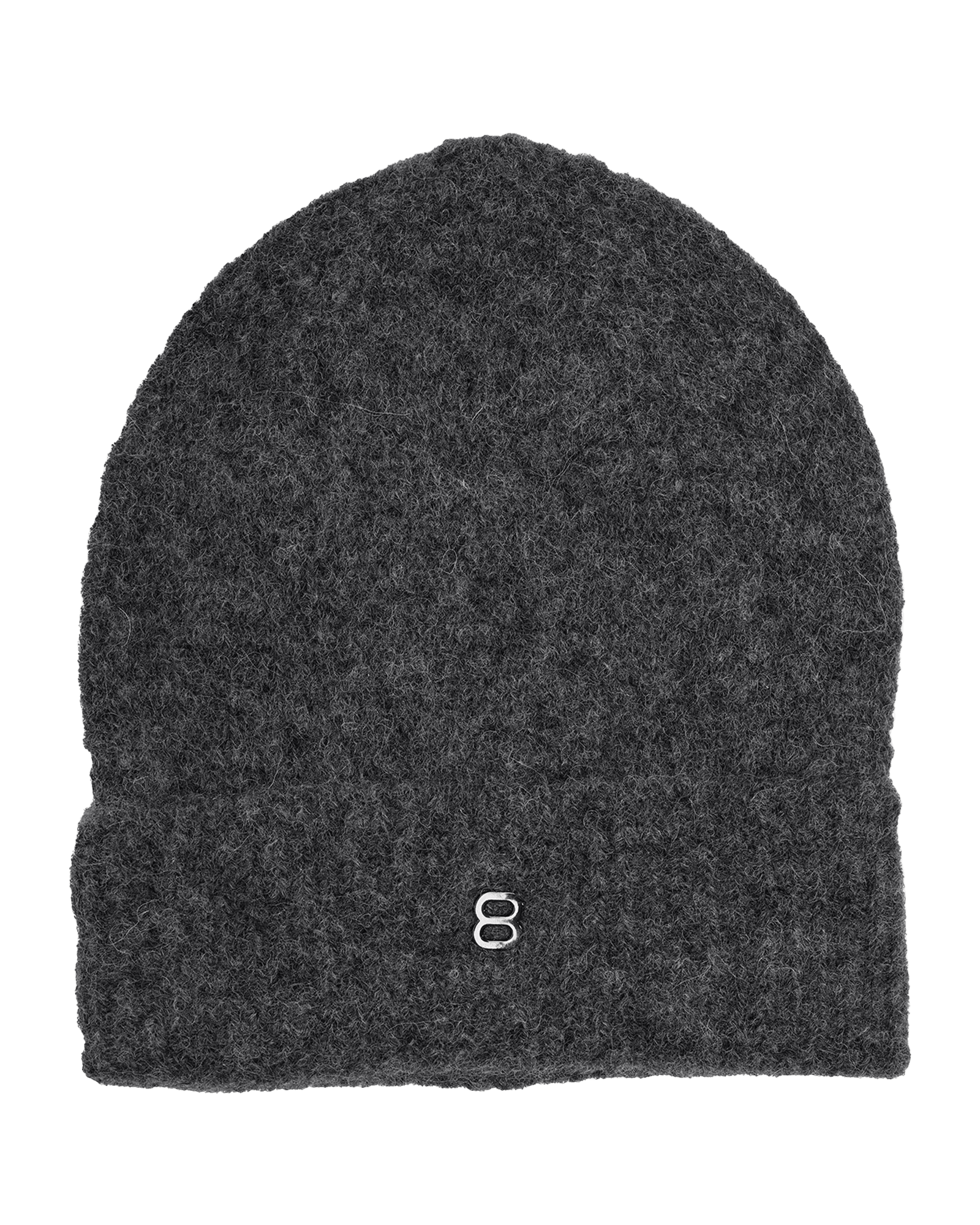 Emma Wool Beanie DK Grey