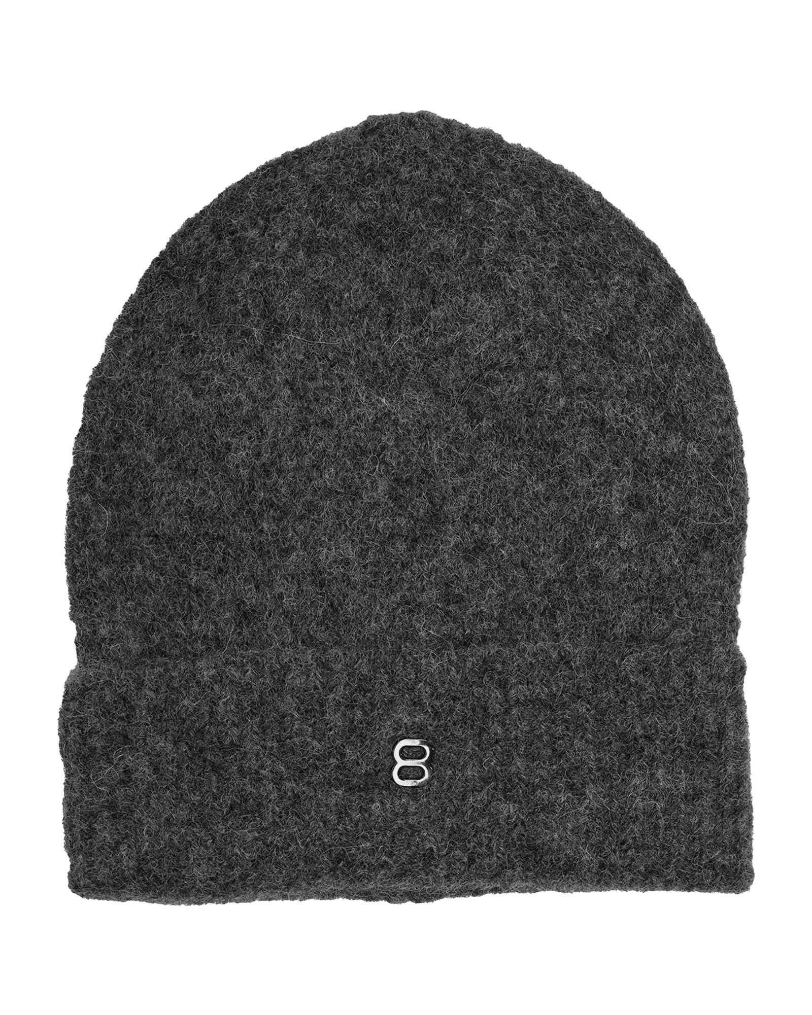 Emma Wool Beanie DK Grey
