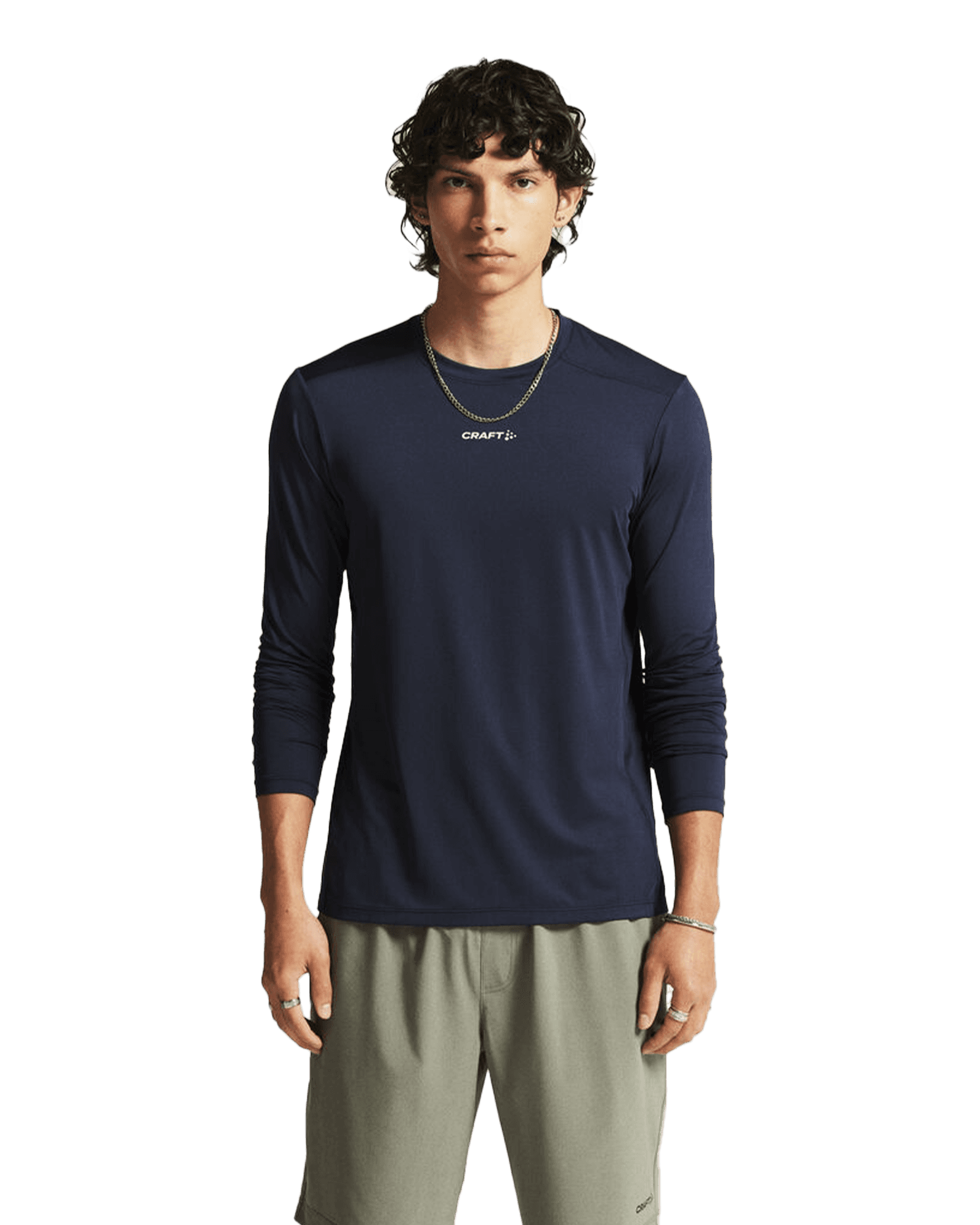 ADV Essence L/S Tee 2 M Blaze