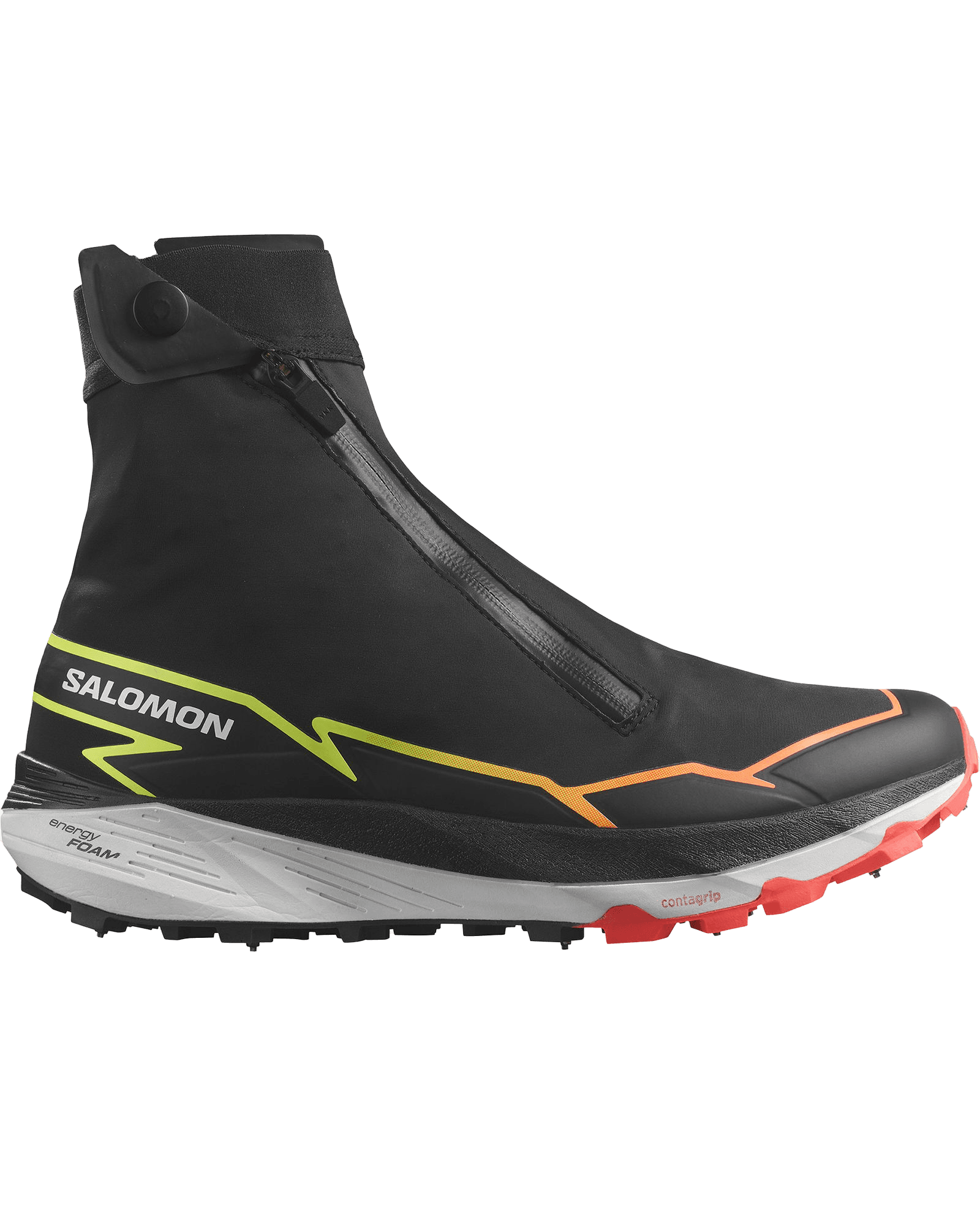 Winter Cross Spike Black/Fiery Coral/Safety Yellow