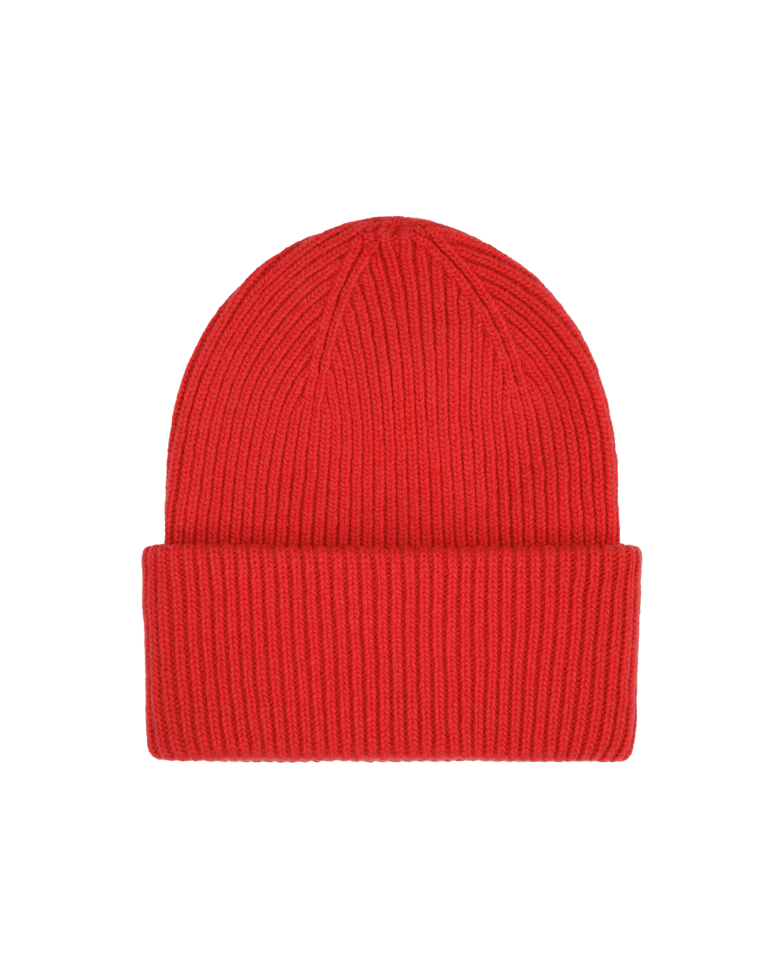 Merino Wool Hat Scarlet Red