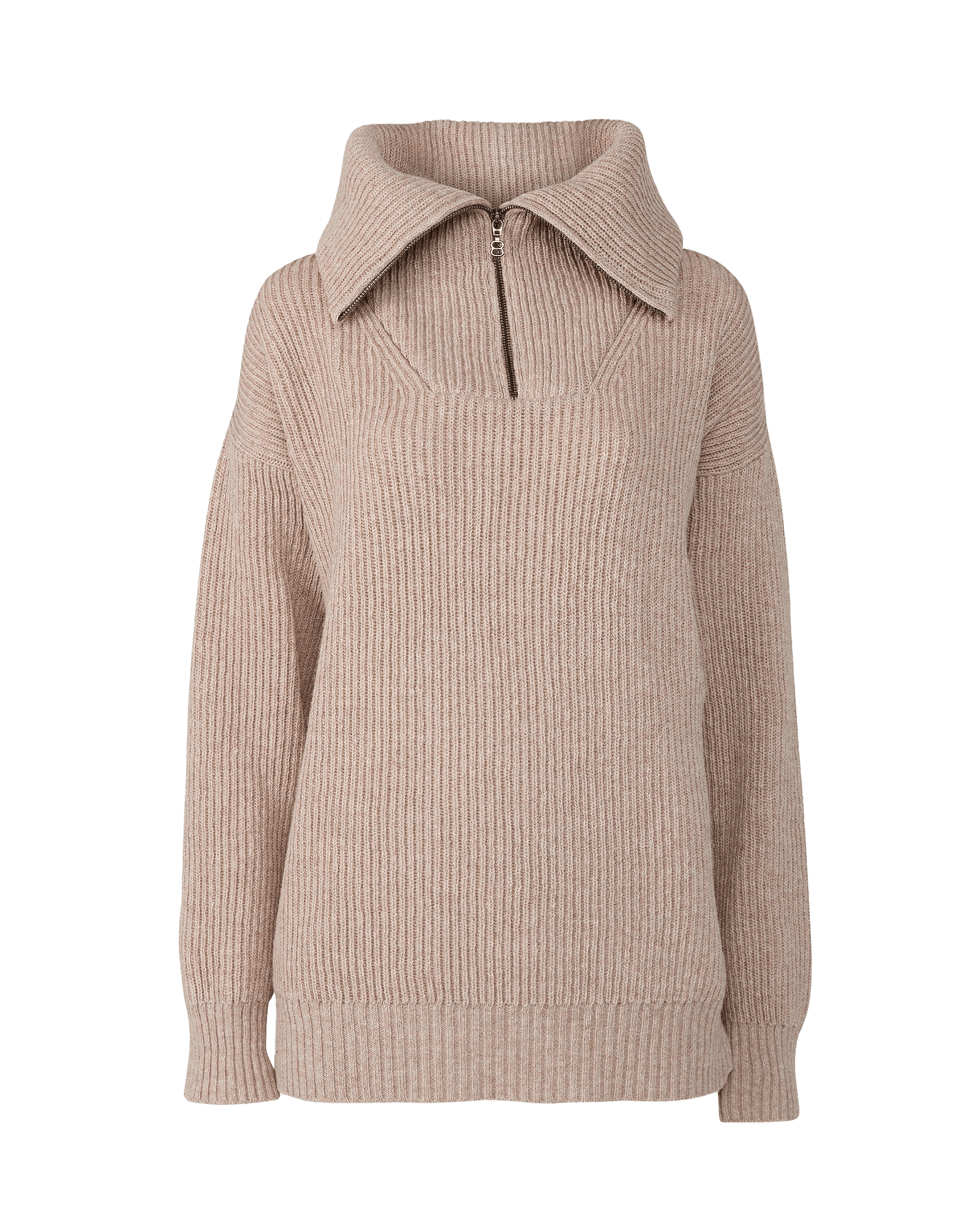 Bessie Wool Sweat W Beige