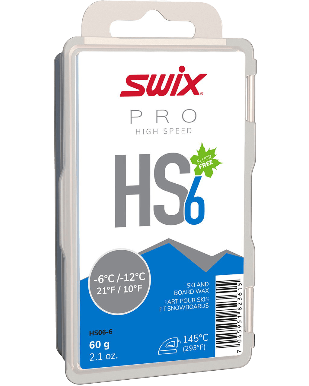 HS6 Blue, -6°C/-12°C, 60g One Colour