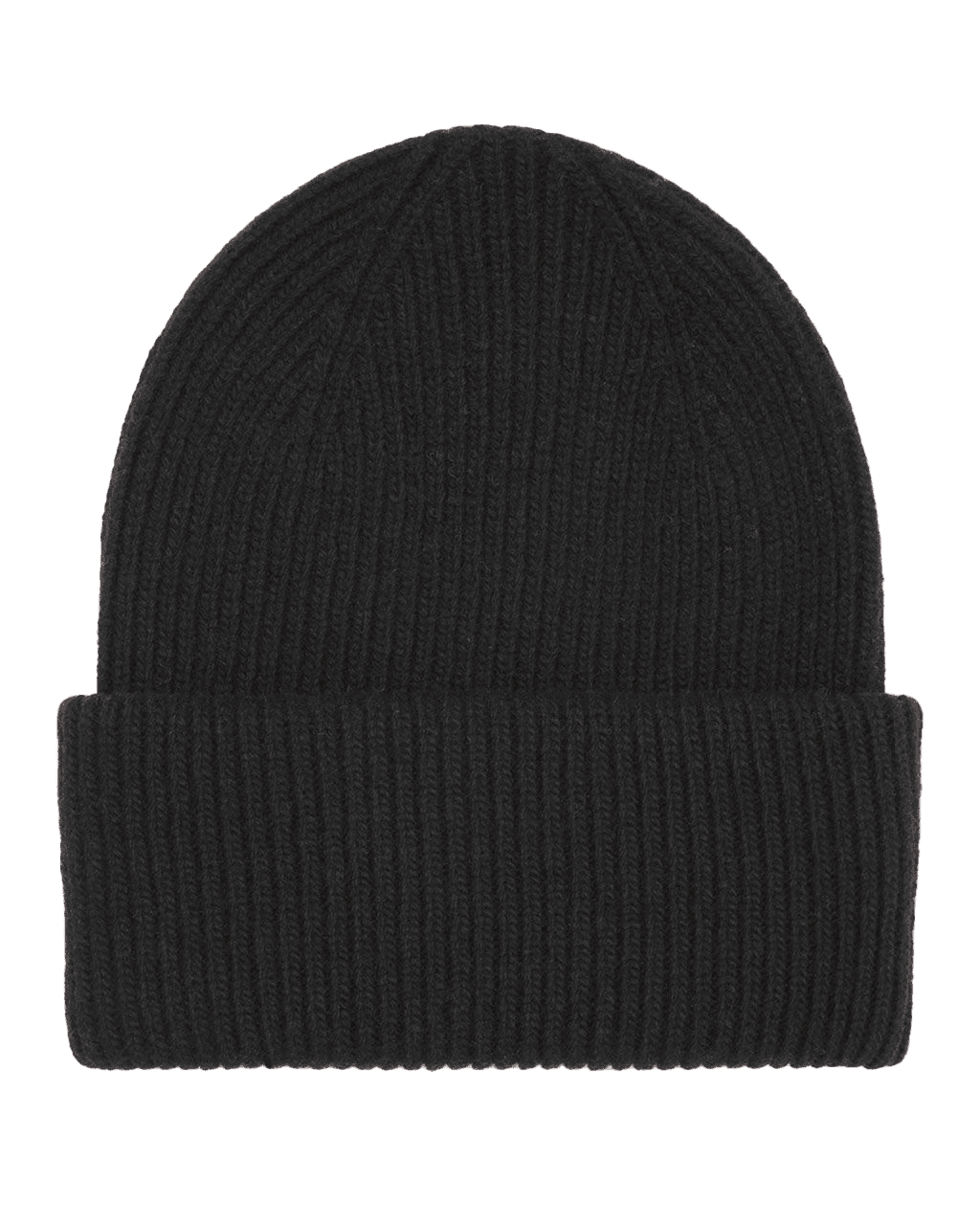 Merino Wool Hat Deep Black