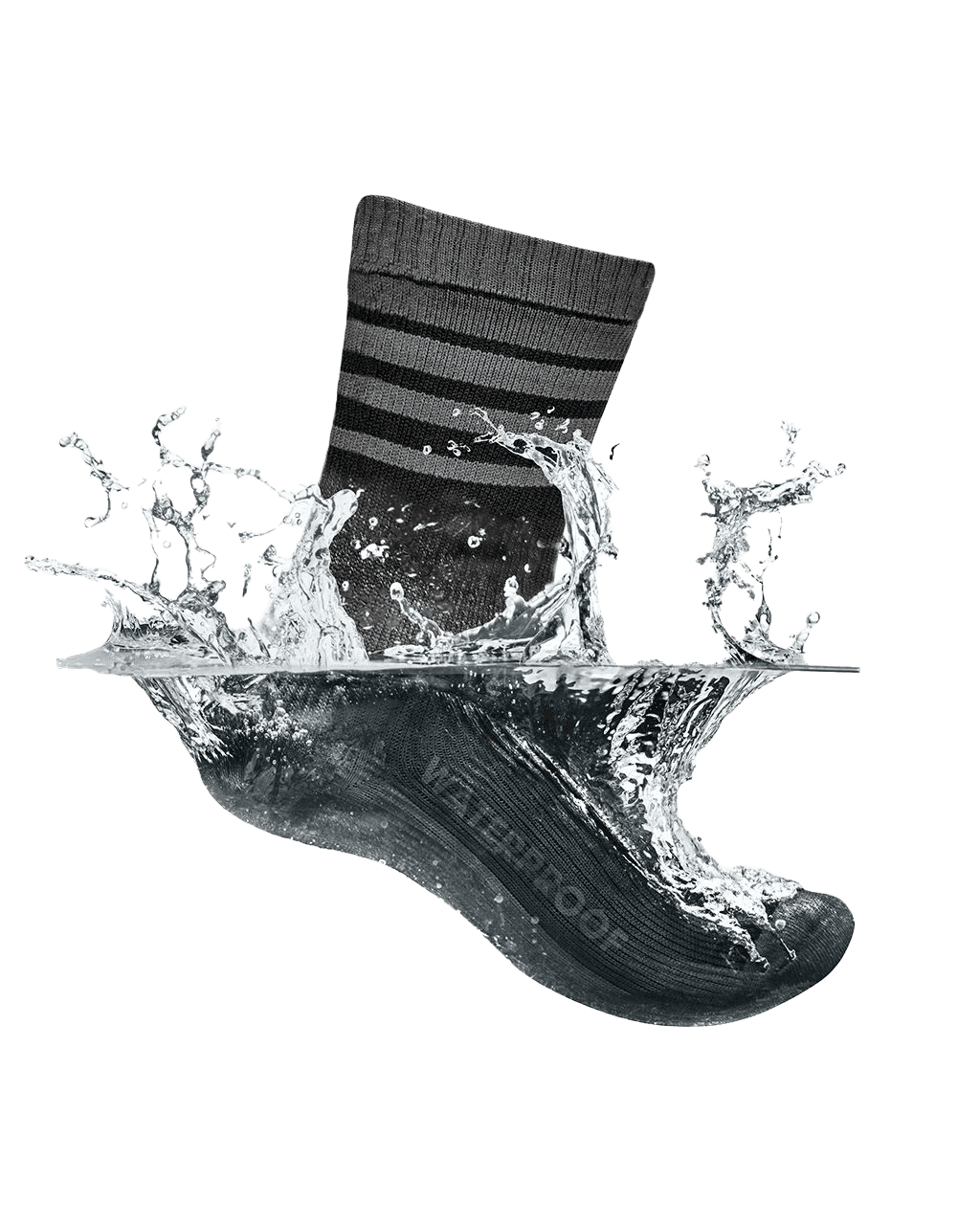 Waterproof Merino Thermal Socks Black