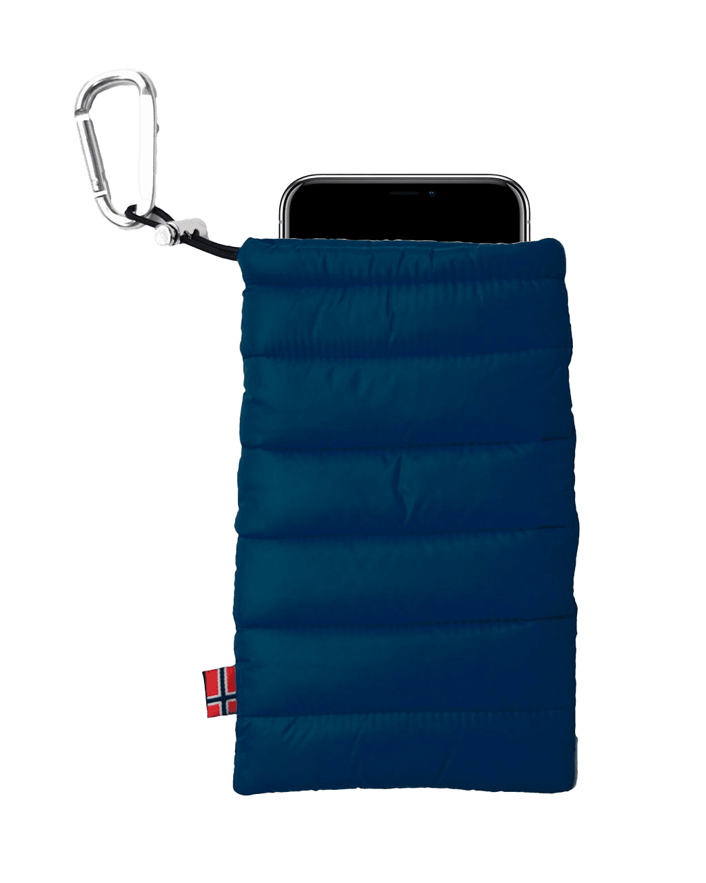 Mobile Pouch Down Dark blue