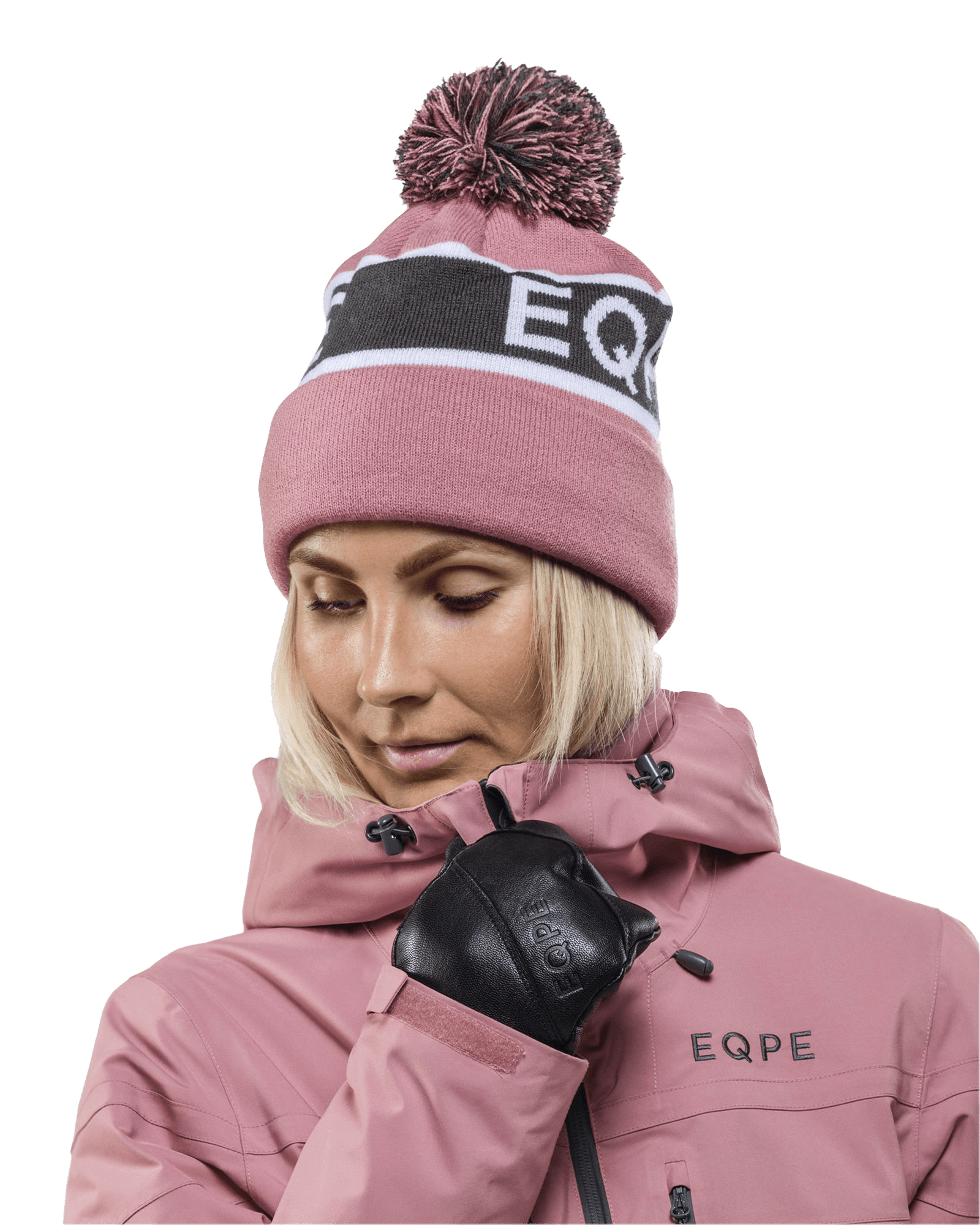 Åppås Melange Fleece Hat Heather Rose