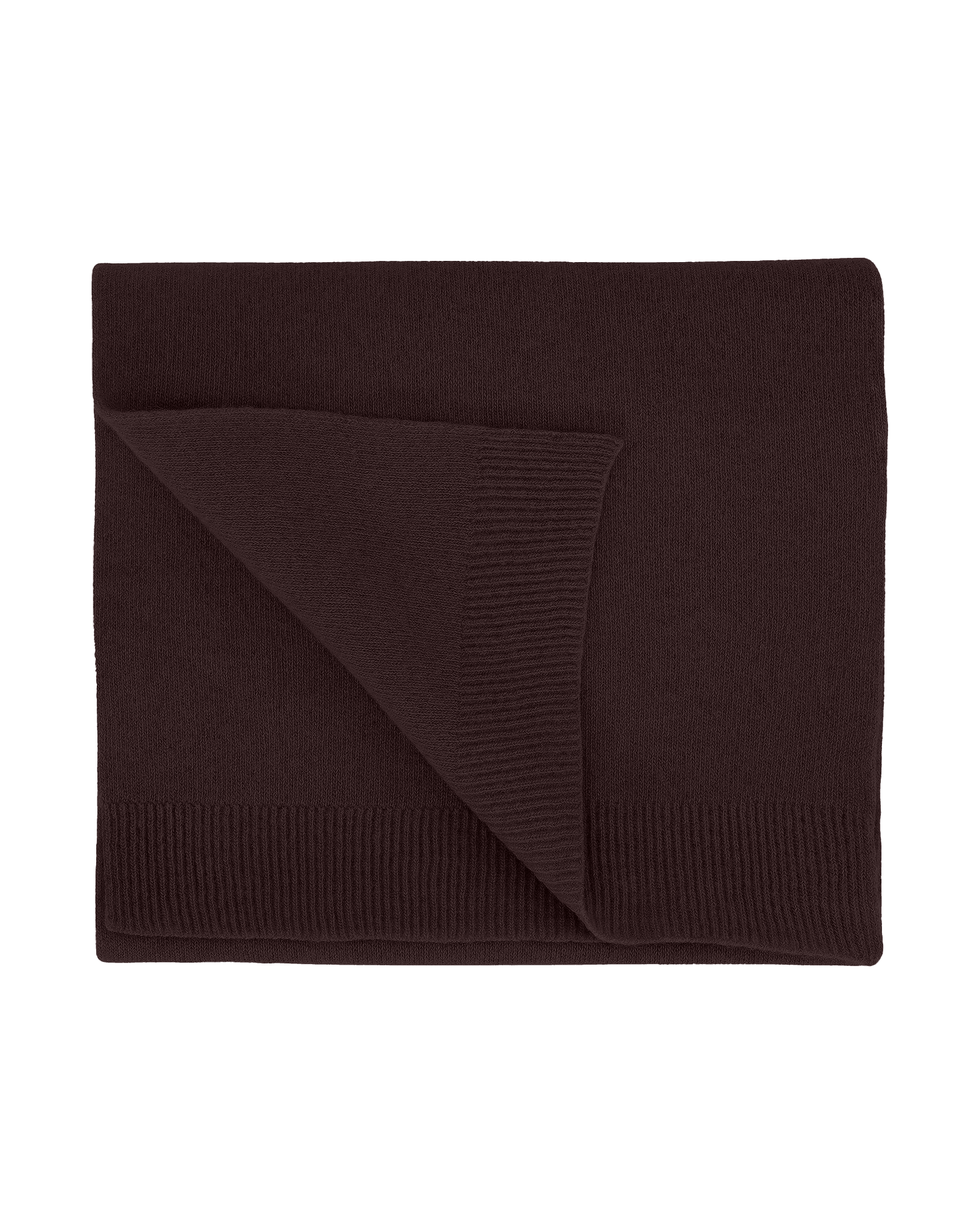 Merino Wool Scarf Oxblood Red