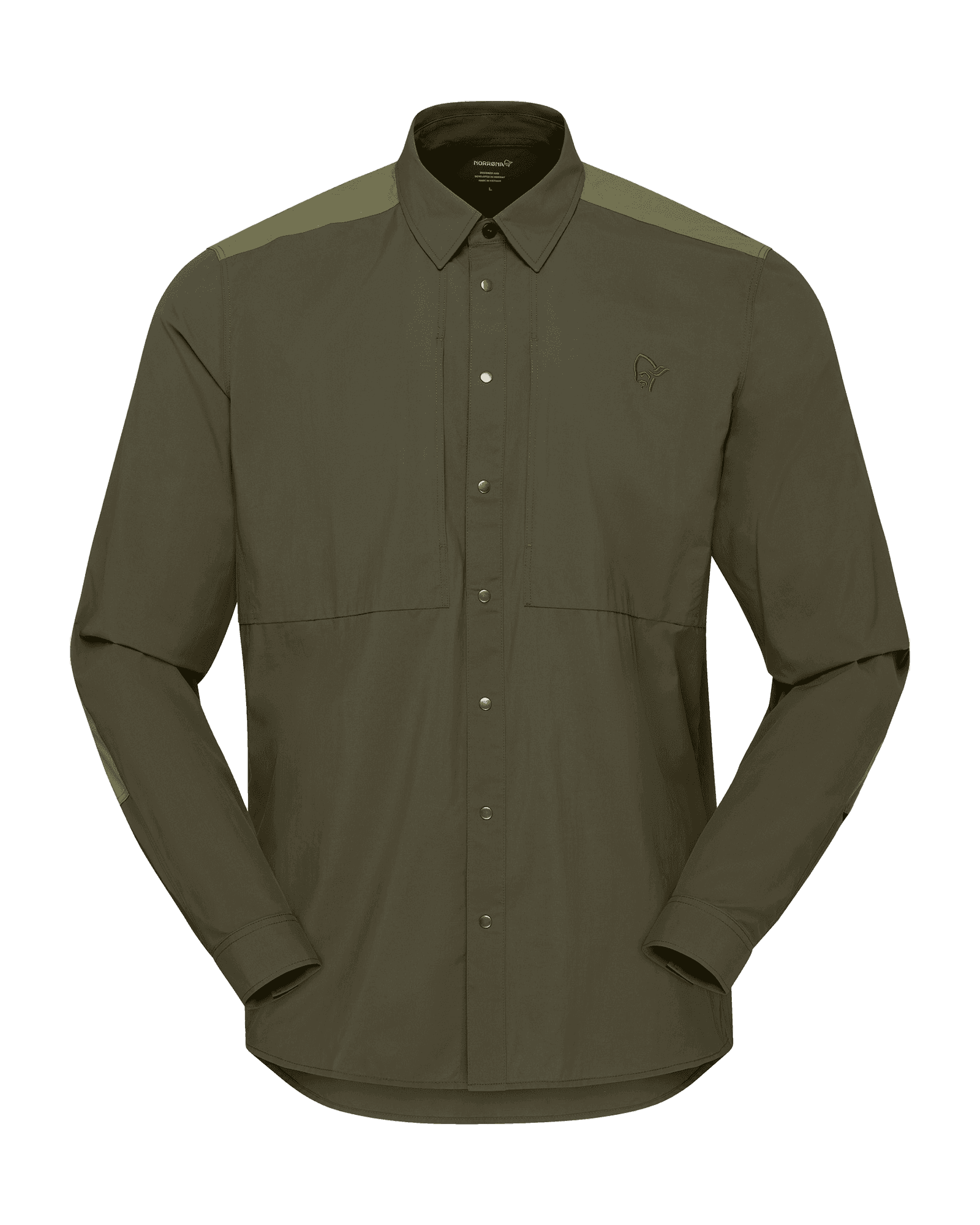 Femund Light Shirt M Olive Night