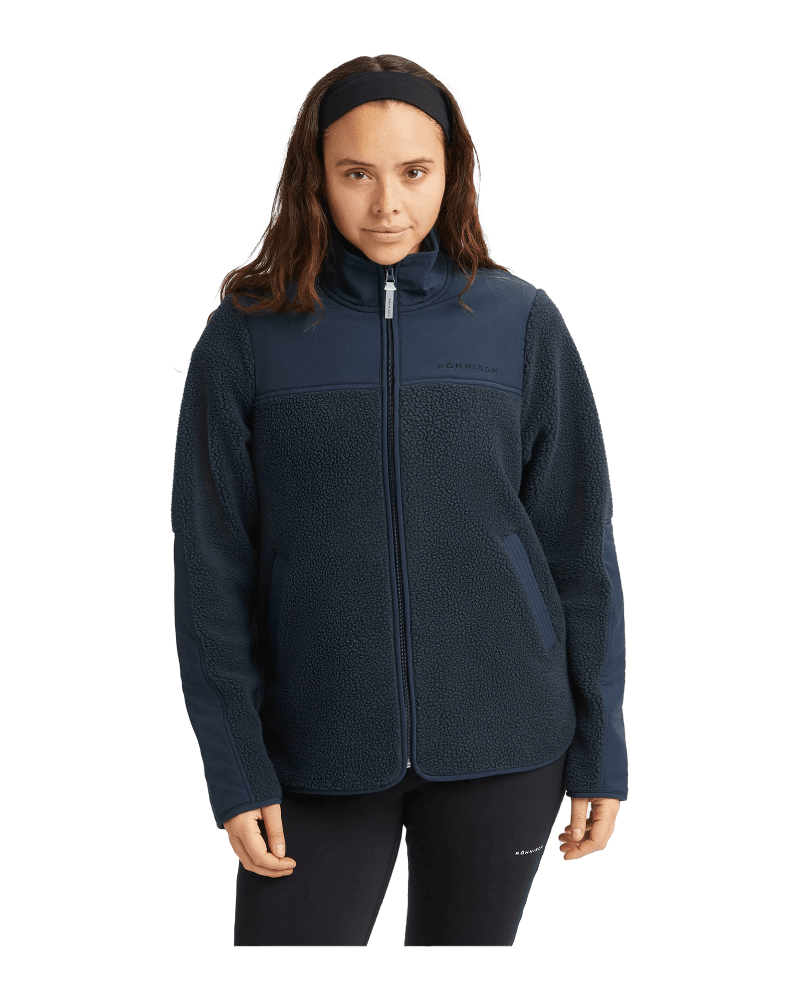Phoebe Pile Jacket W Space Navy