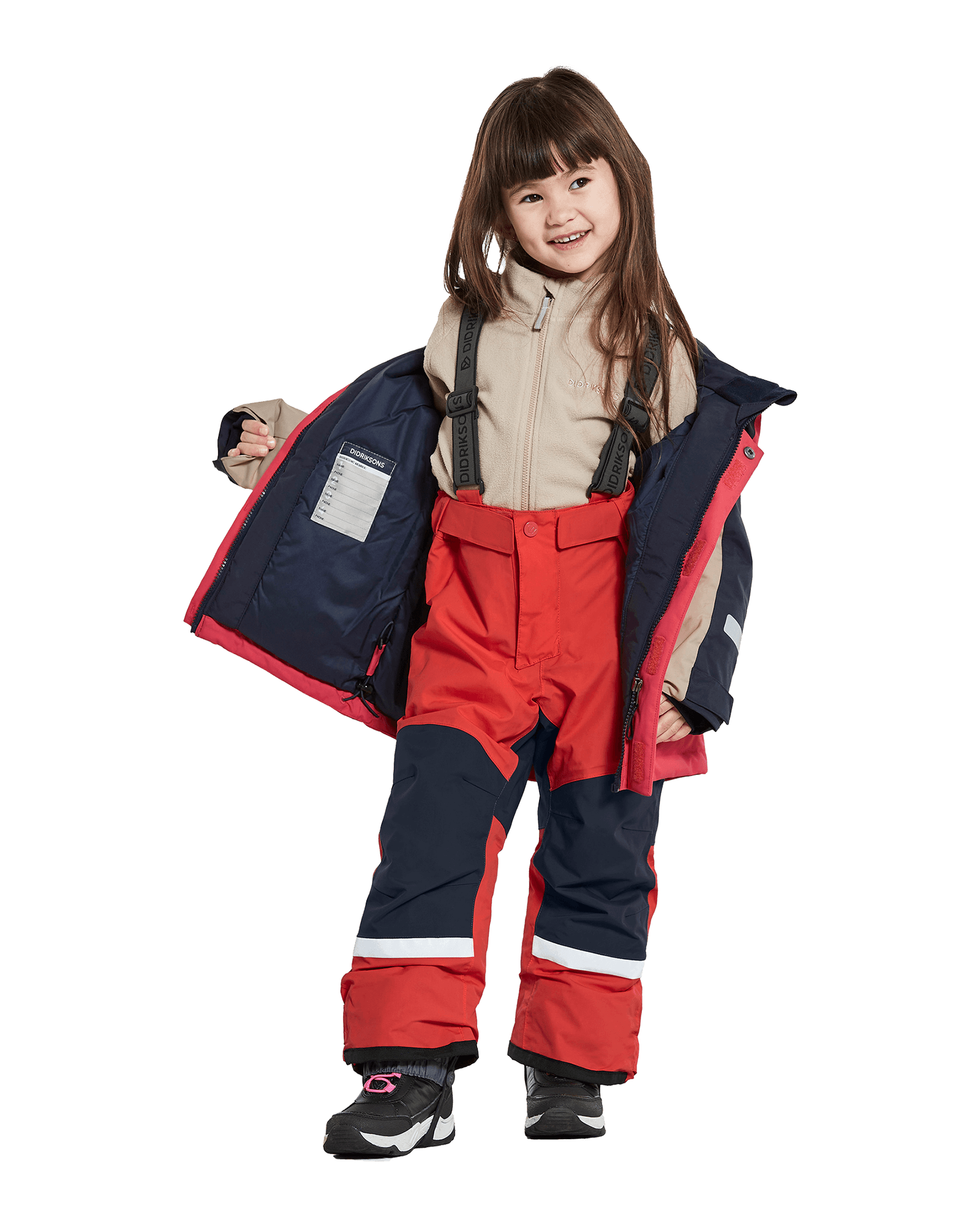 Idre Kids Pant Race Red