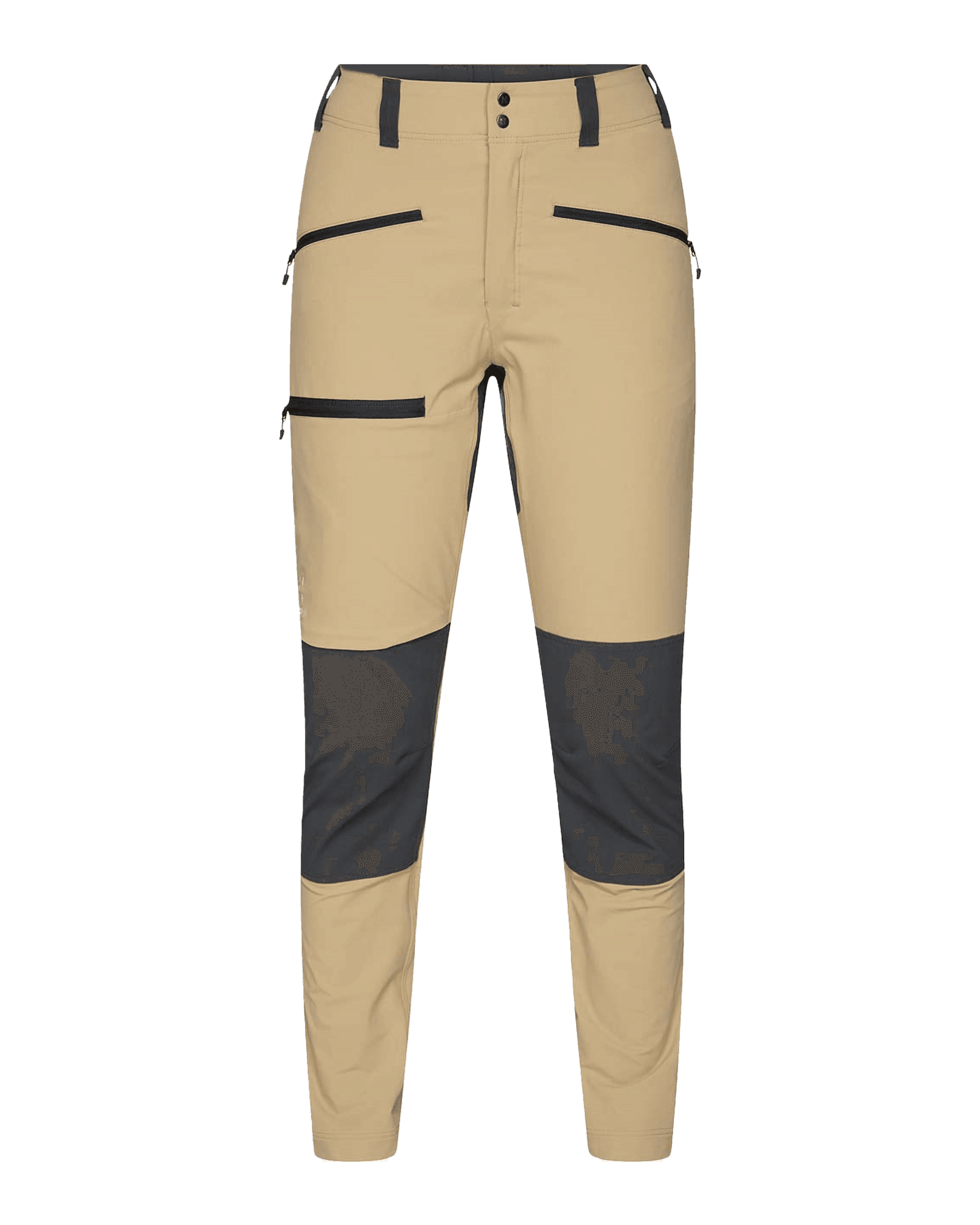 Mid Slim Pant W Sand/Magnetite