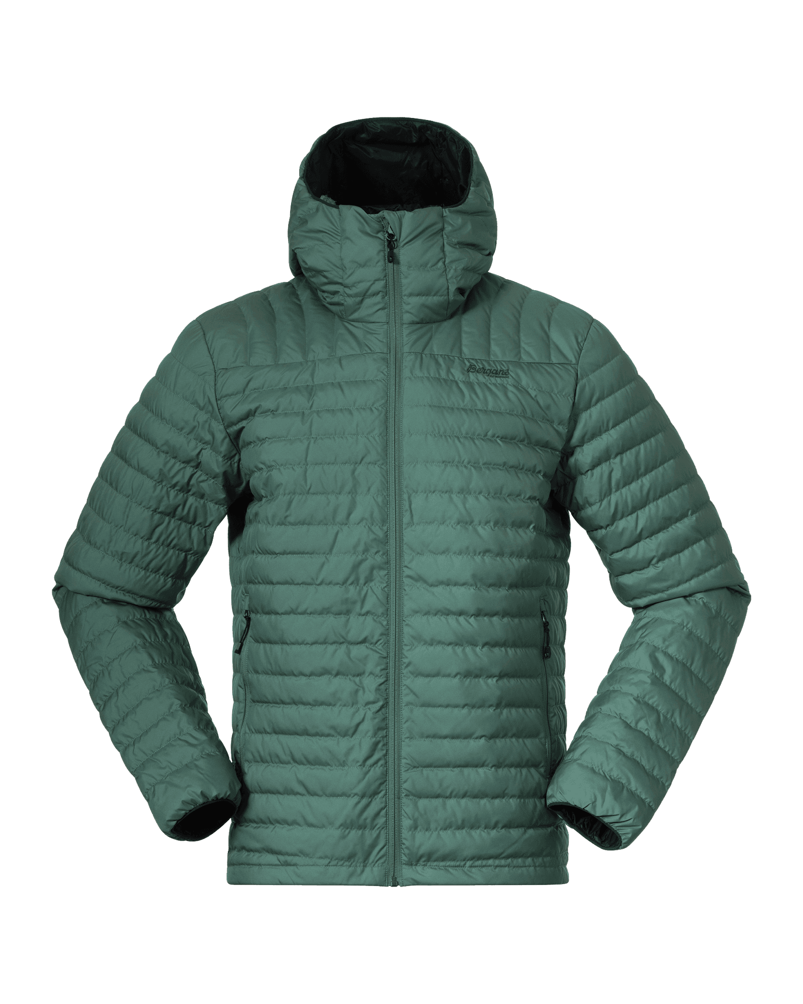 Lava Light Down Jacket w/Hood M Dark Jade Green