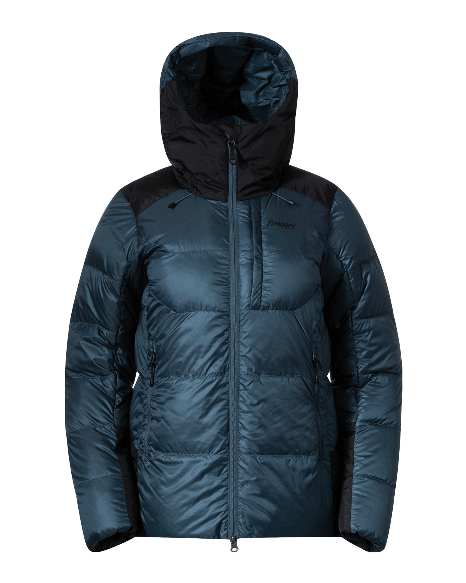 Magma Warm Down Jacket w/Hood W Orion Blue/Black