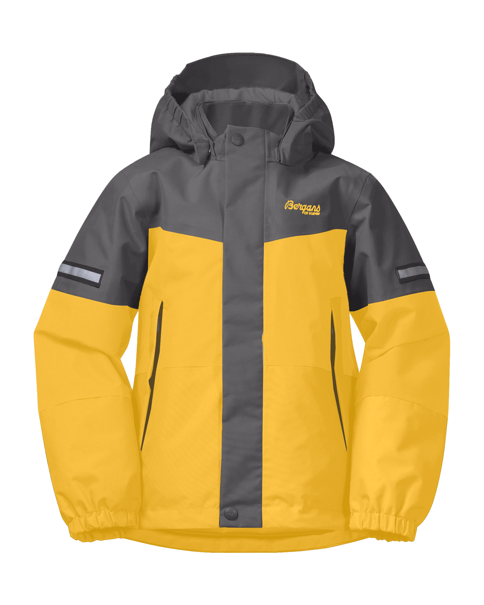 Lilletind Insulated Jacket JR Light Golden Yellow/Solid Dark Grey