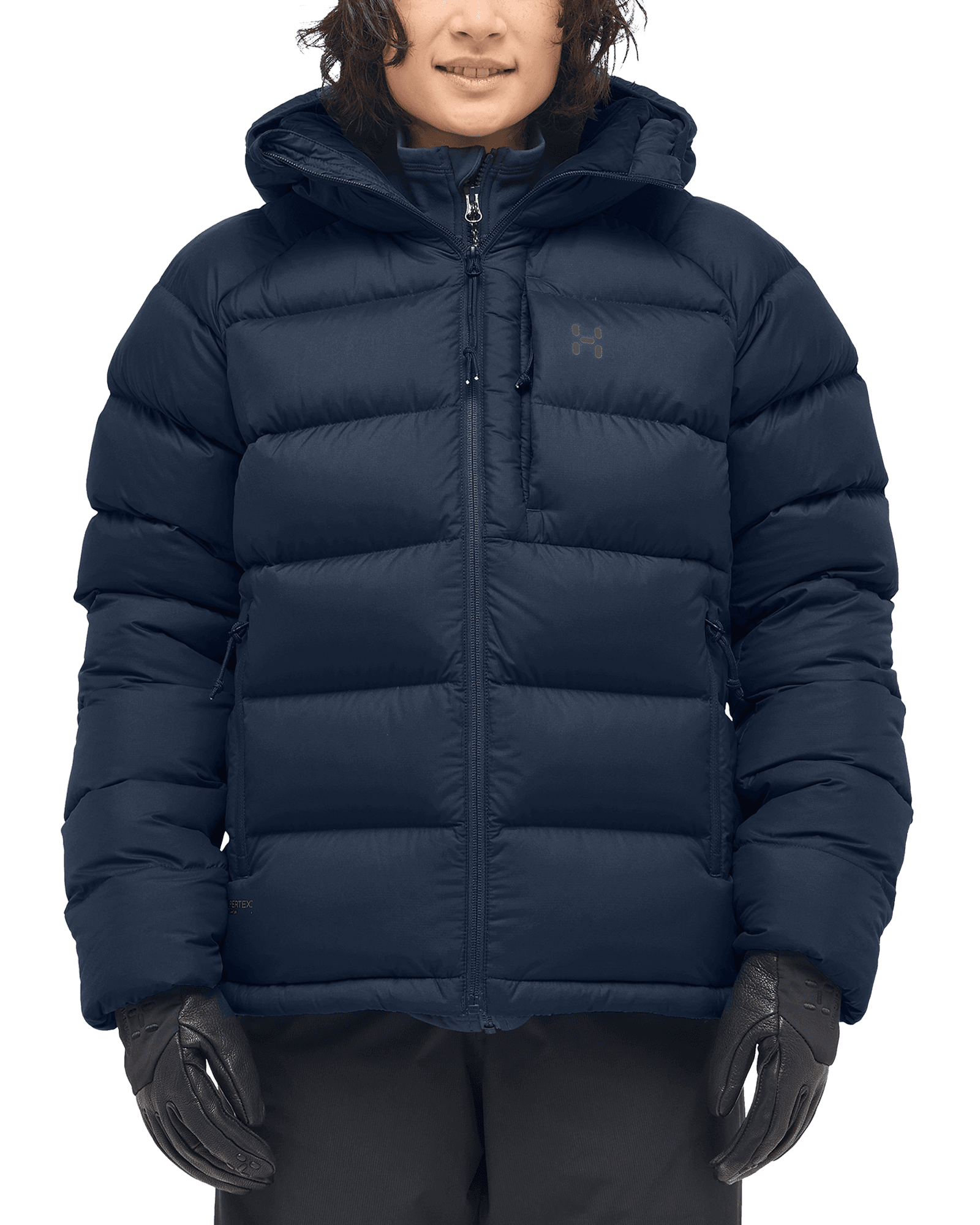 Rosson Down Hood W Tarn Blue