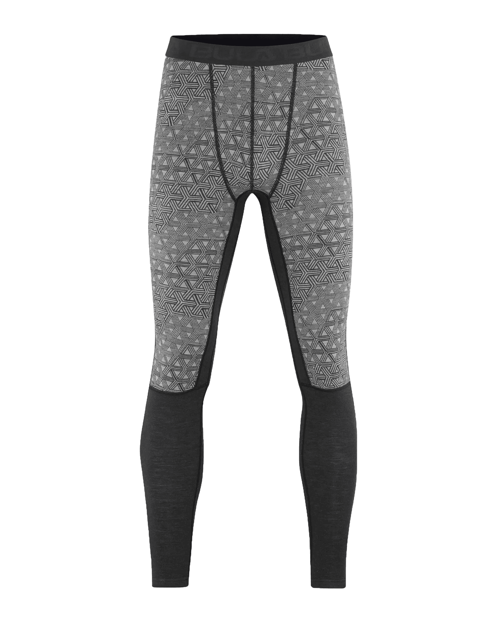 Geo Merino Wool Pant M Grey Melange