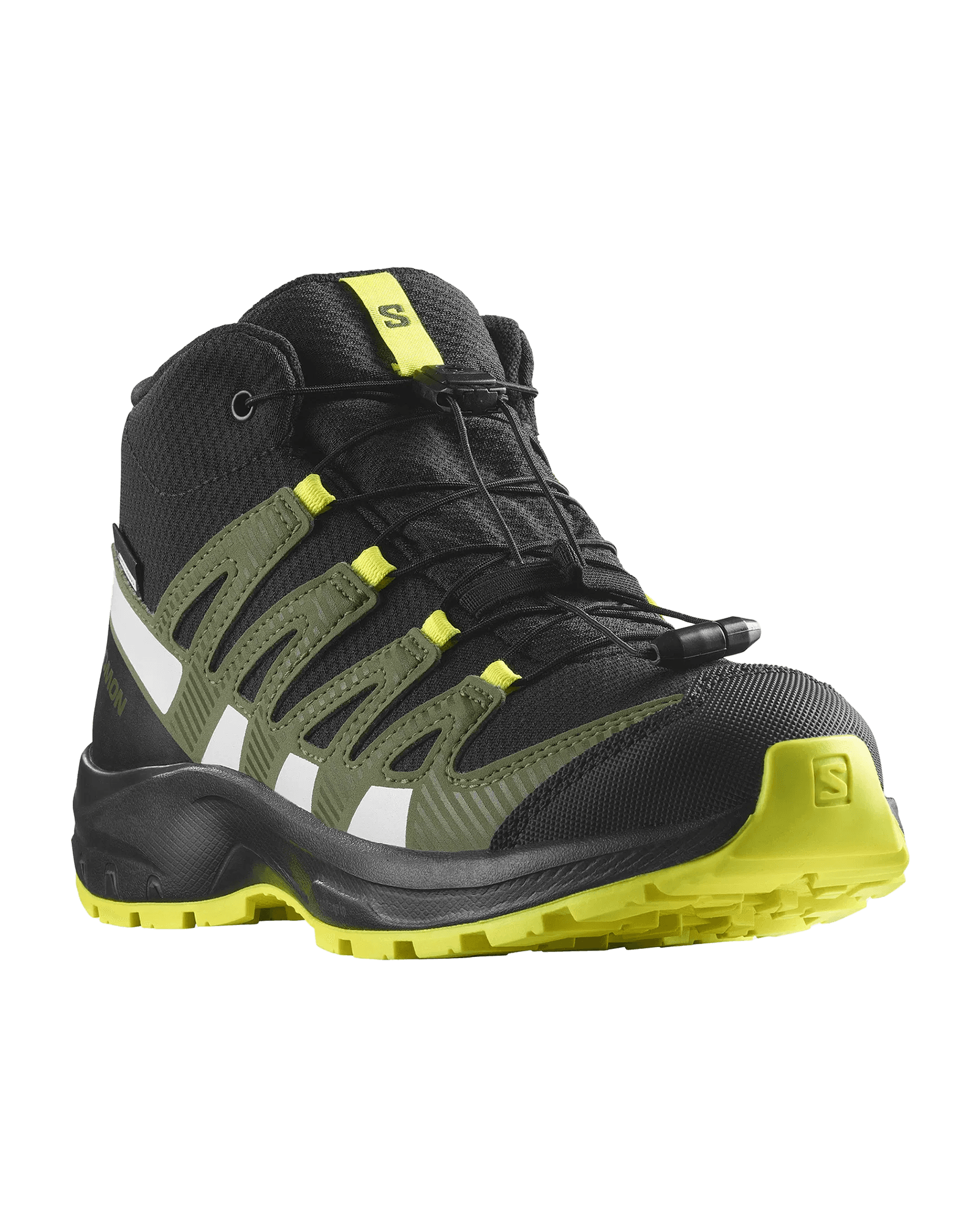 Black/Deep Lichen Green/Safety Yell