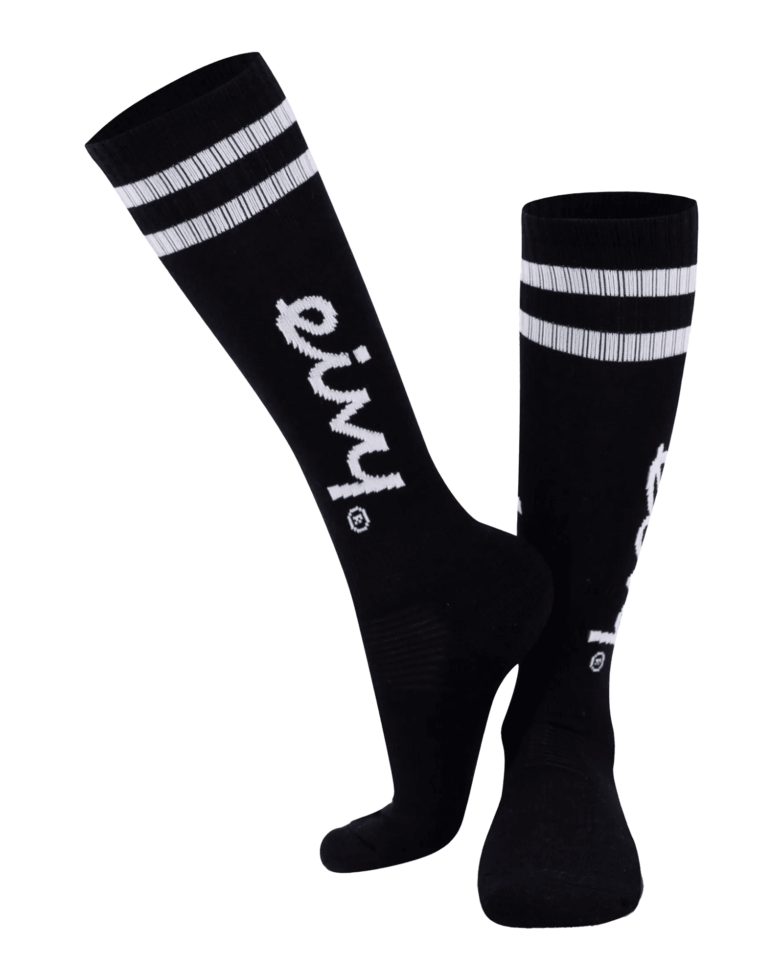 Cheerleader Wool Sock W Black