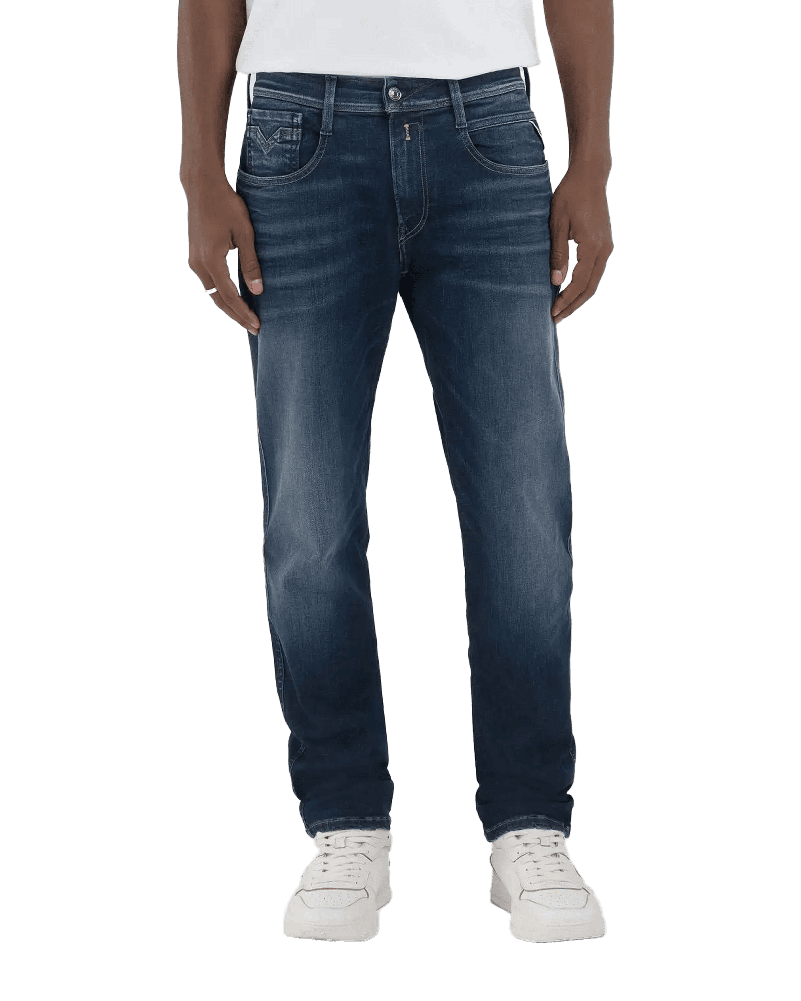 Anbass Trousers M Dark Blue