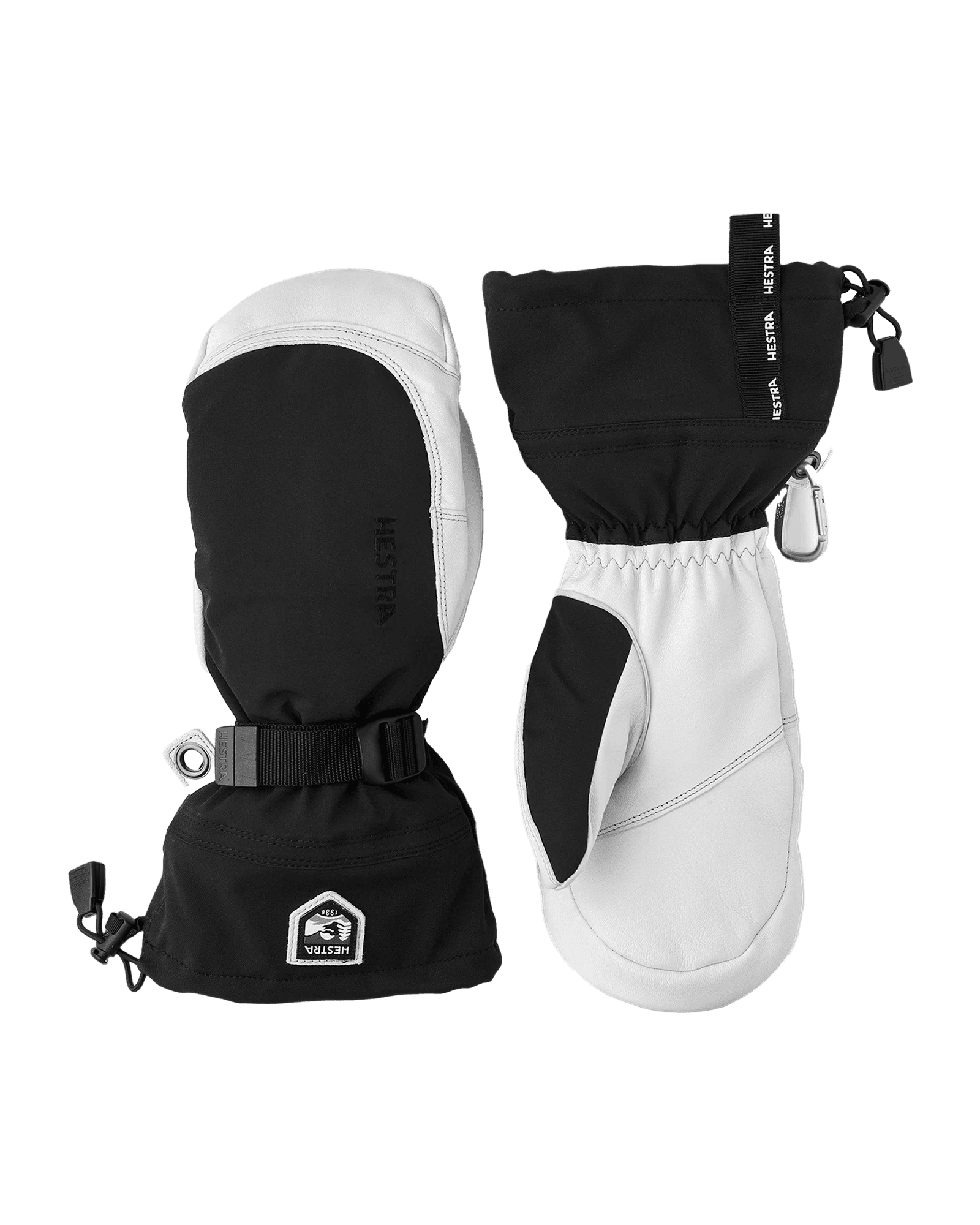 Army Leather Extreme Mitt Black/Off White