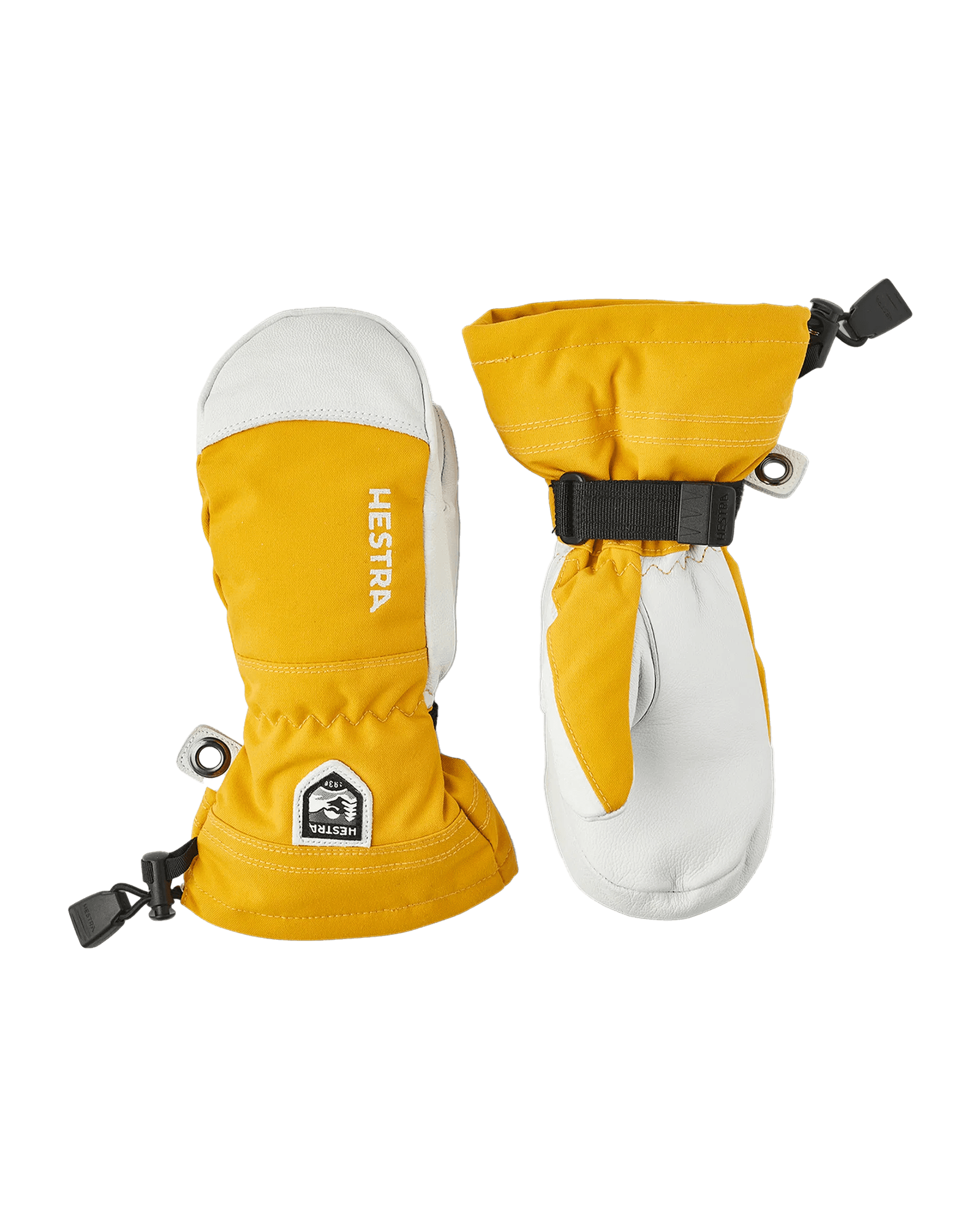 Army Leather Heli Ski JR - Mitt Mustard
