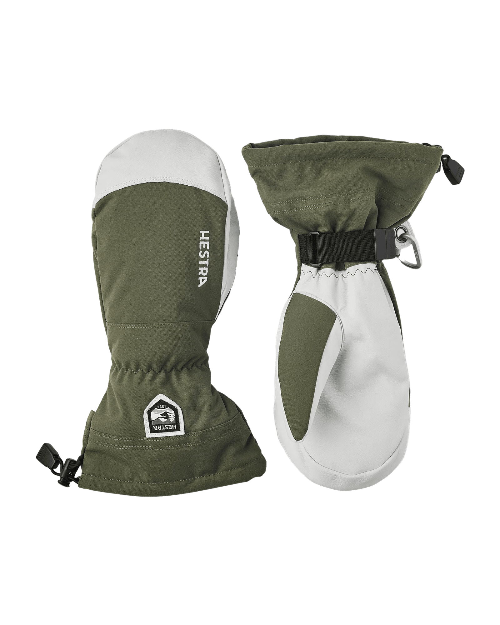 Army Leather Heli Ski - Mitt Olive