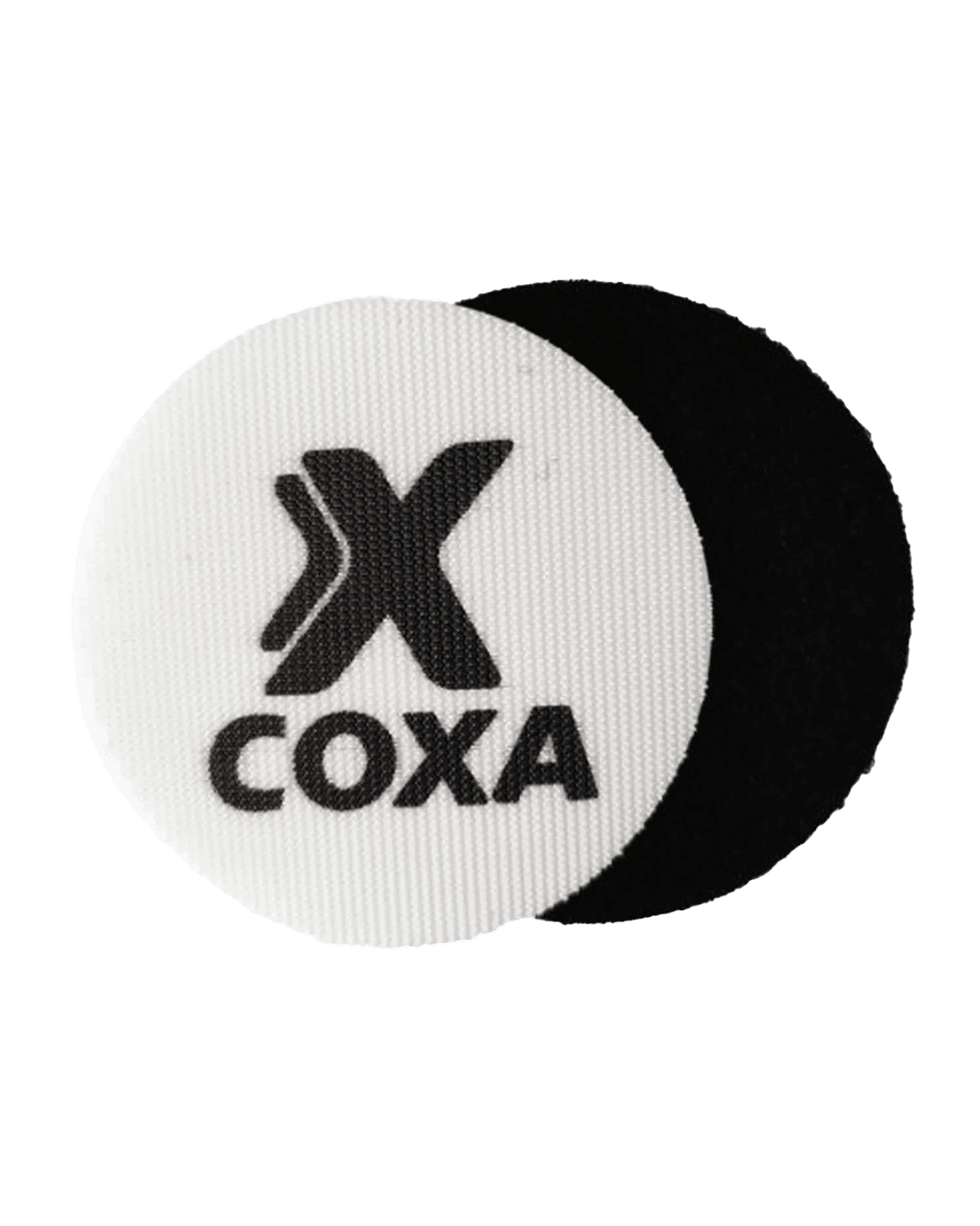 Kardborrestickers 4-pack Svart/vit