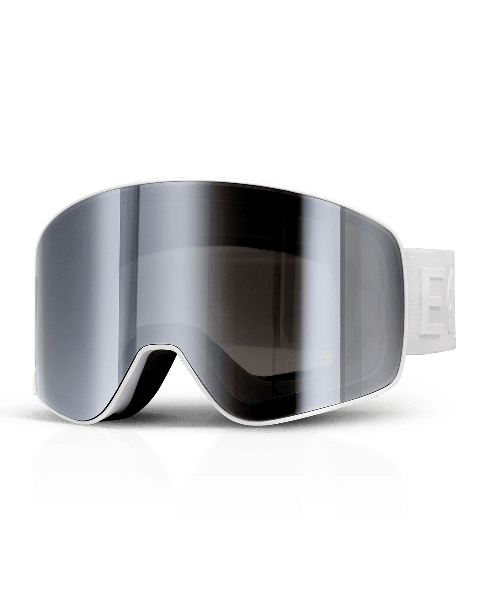 White Smoke/Silver Mirror & Extra Lens