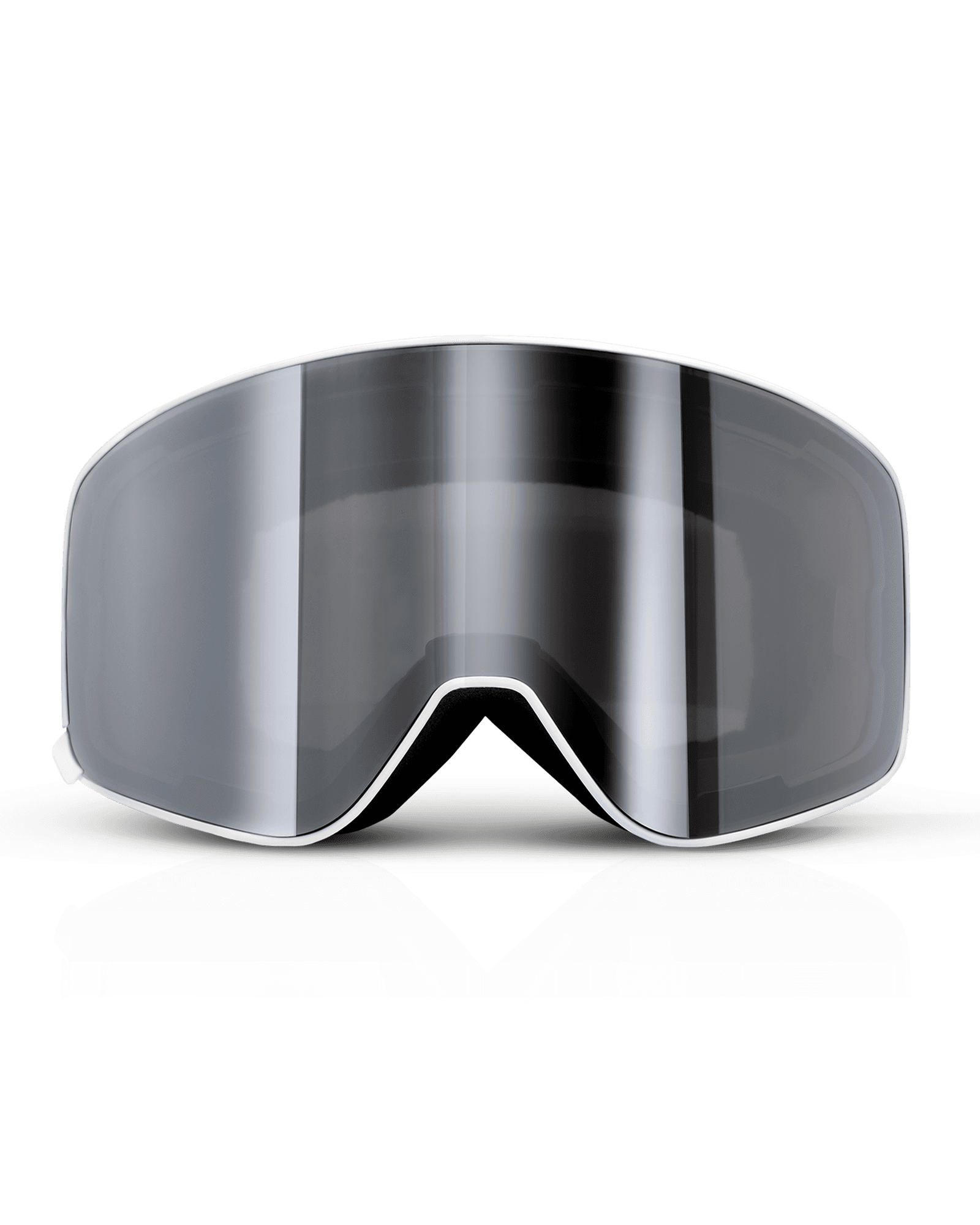 White Smoke/Silver Mirror & Extra Lens